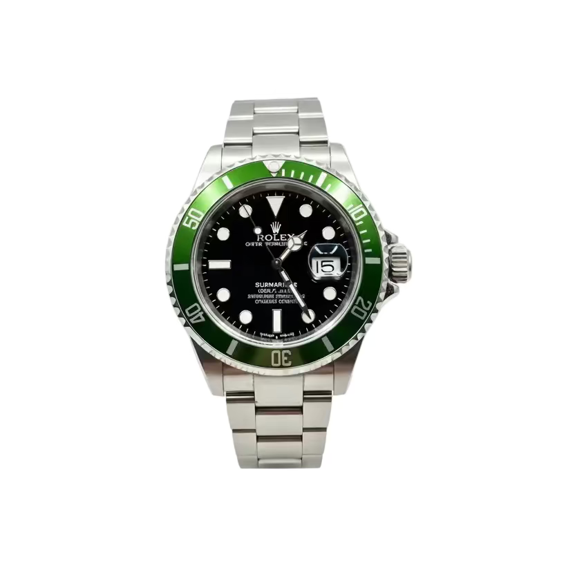 Rolex Submariner 16610LV Kermit Flat 4