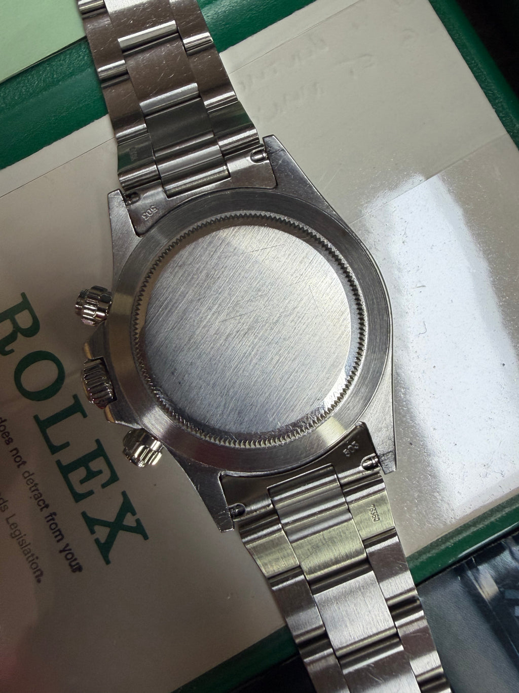 Rolex 16520 Floating Dial 1988 R Serial