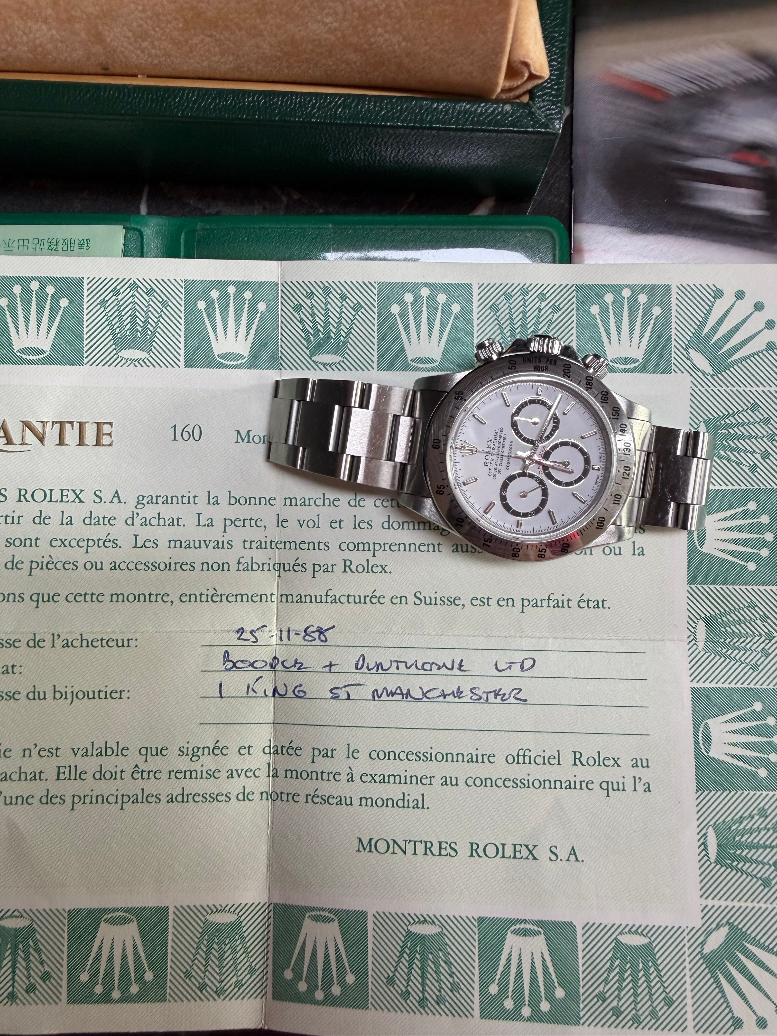 Rolex 16520 Floating Dial 1988 R Serial