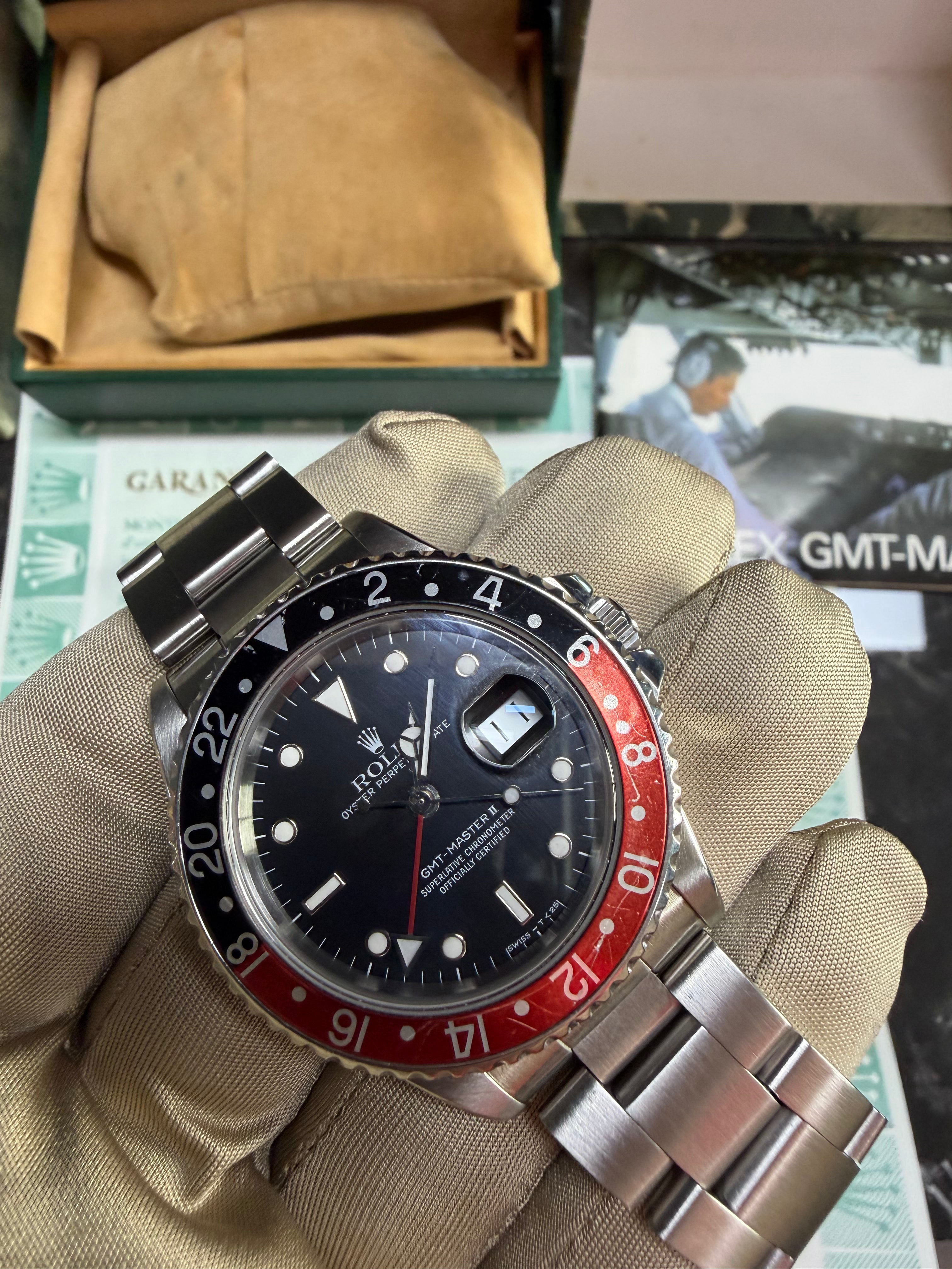 Rolex 16760 GMT Master Coke "Fat Lady"