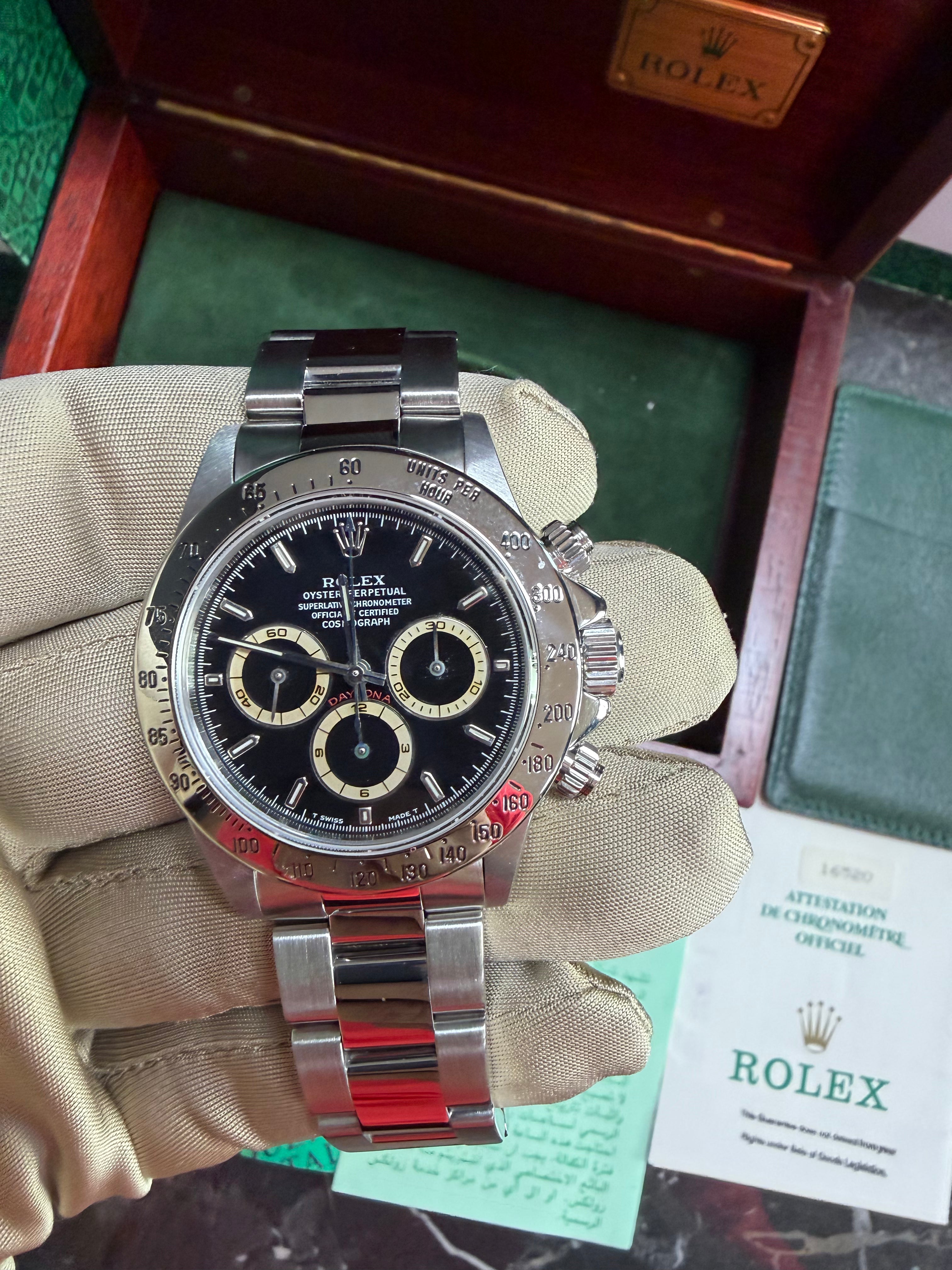 Rolex Daytona 16520 Zenith Patrizzi Dial