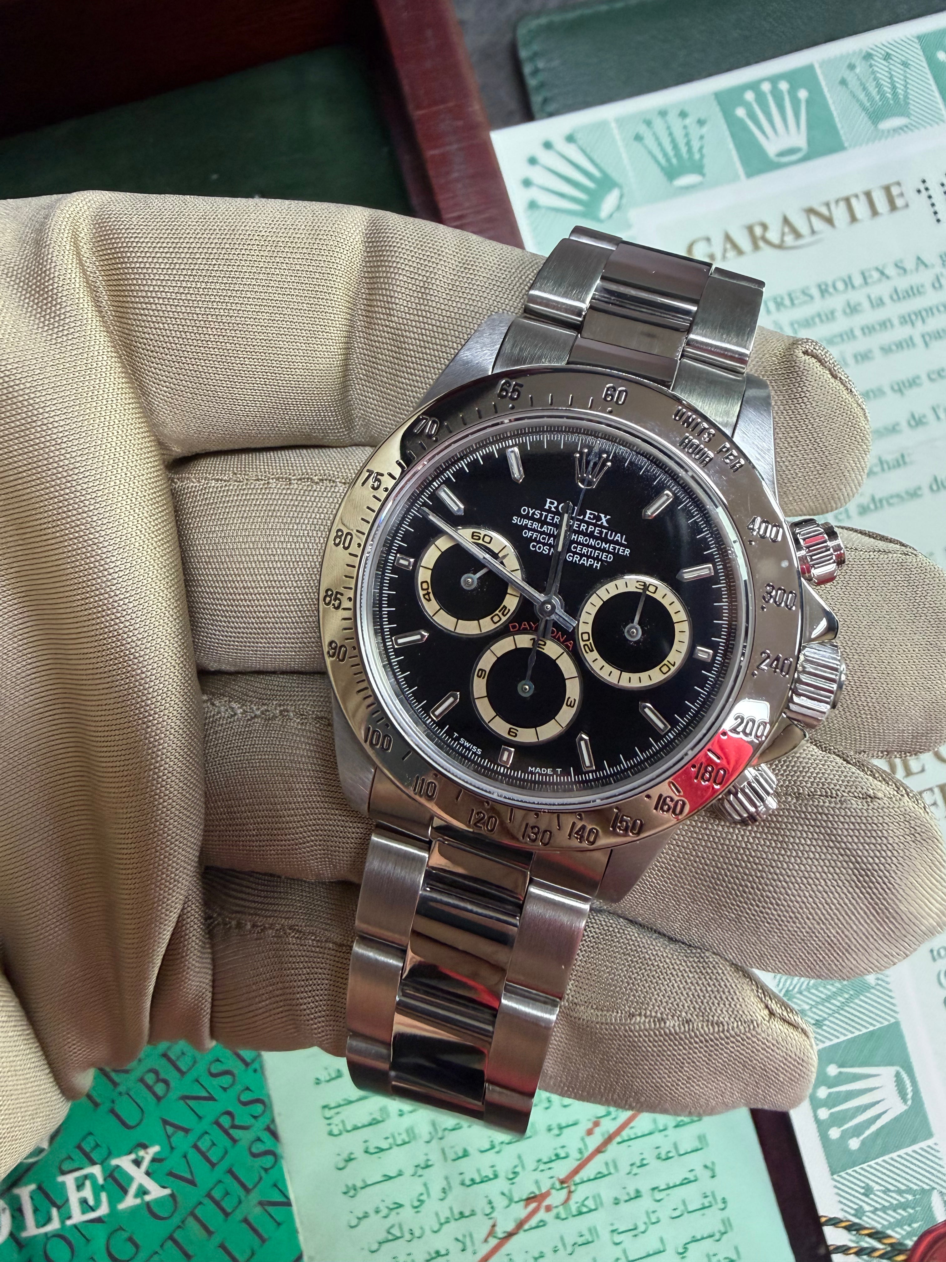 Rolex Daytona 16520 Zenith Patrizzi Dial