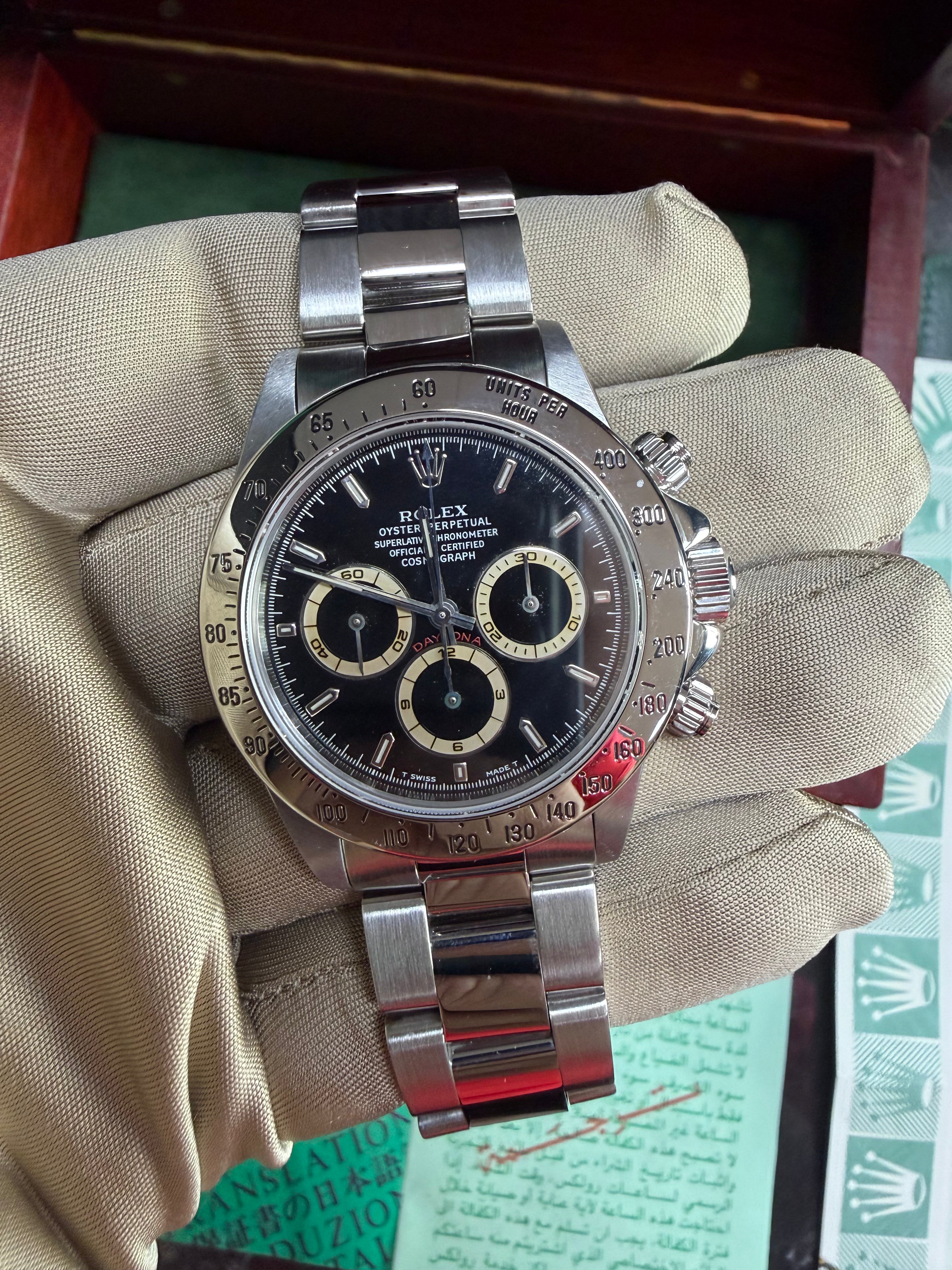 Rolex Daytona 16520 Zenith Patrizzi Dial
