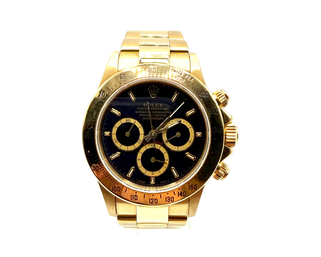 Rolex Daytona 16528 Zenith Black Dial