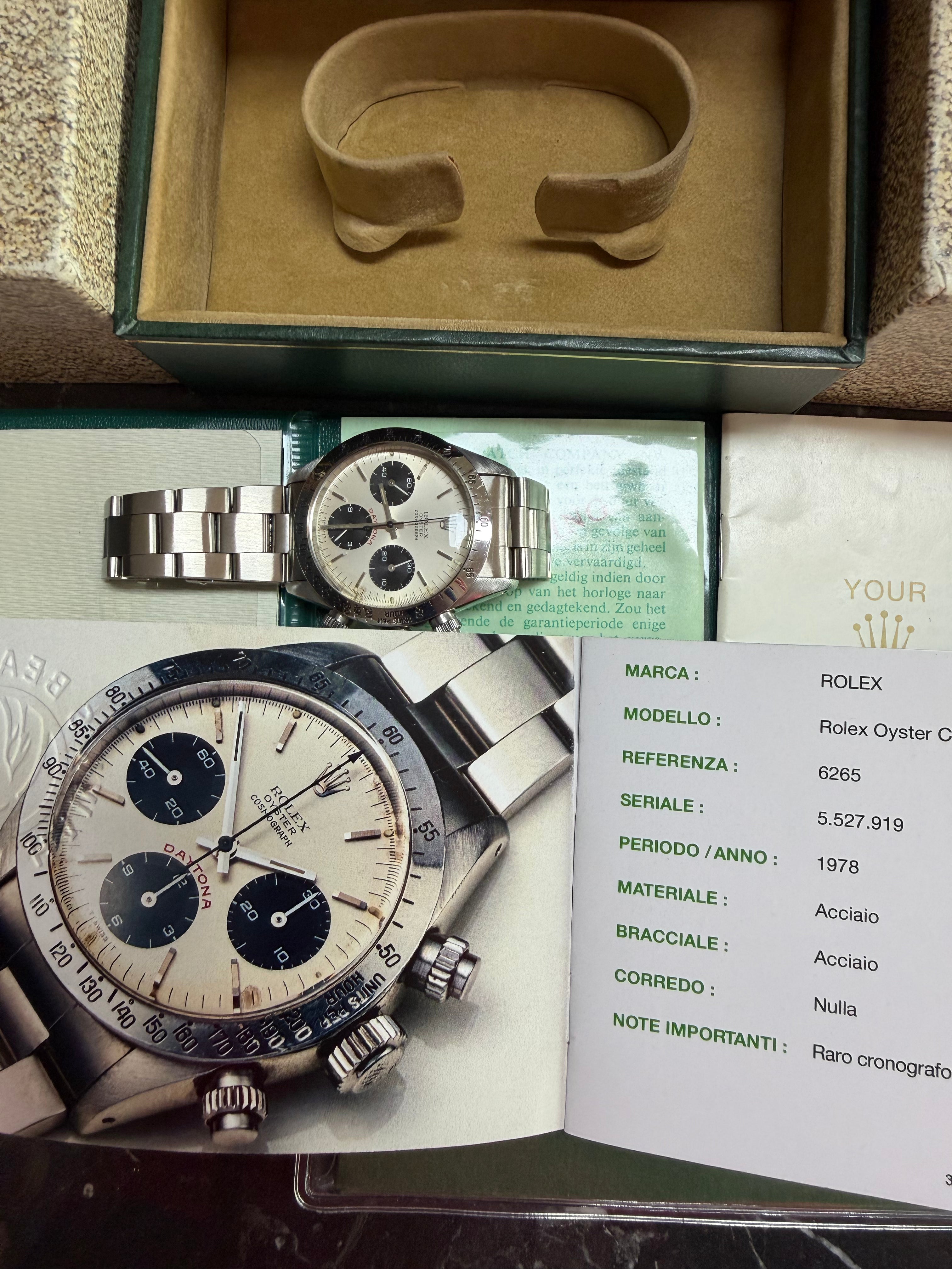 Rolex Daytona 6265 Big Red