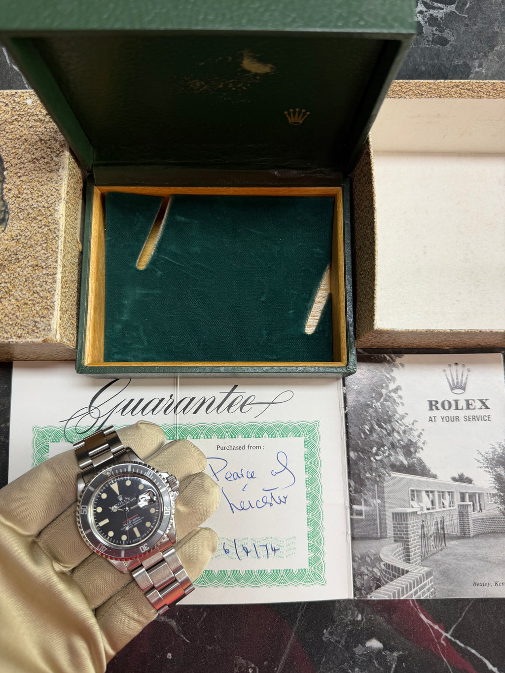Rolex Submariner 1680 Red Writing