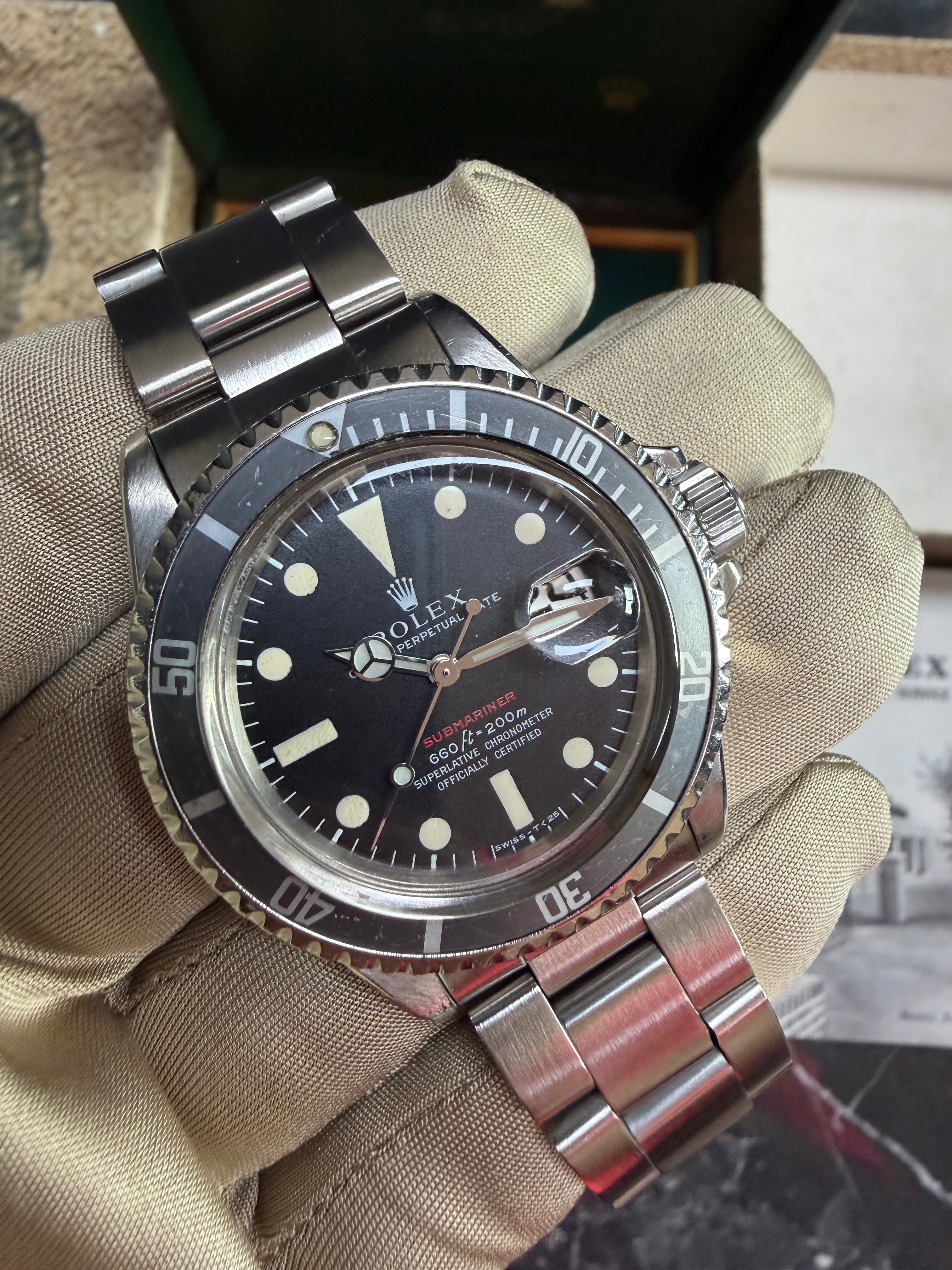 Rolex Submariner 1680 Red Writing