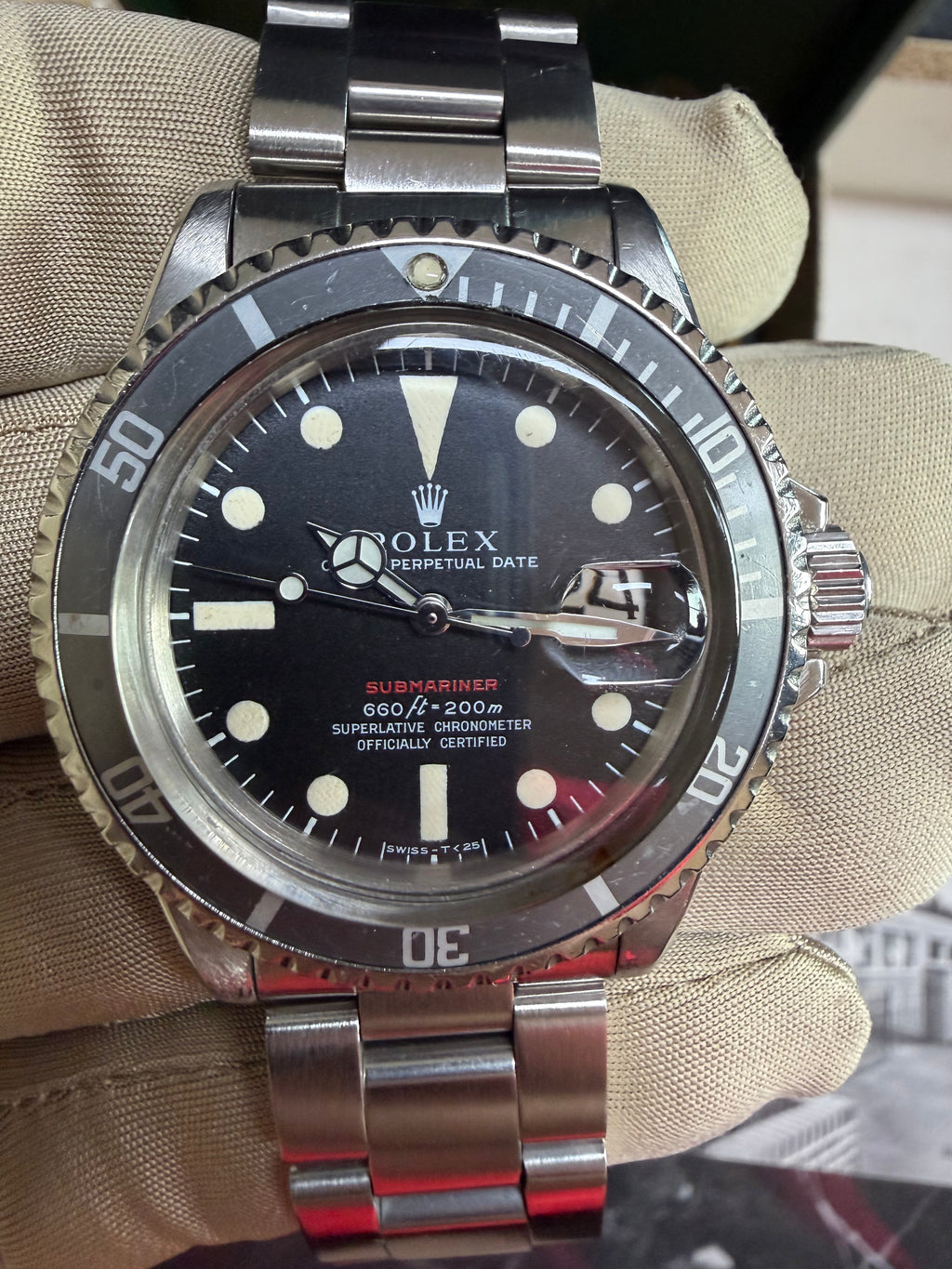 Rolex Submariner 1680 Red Writing