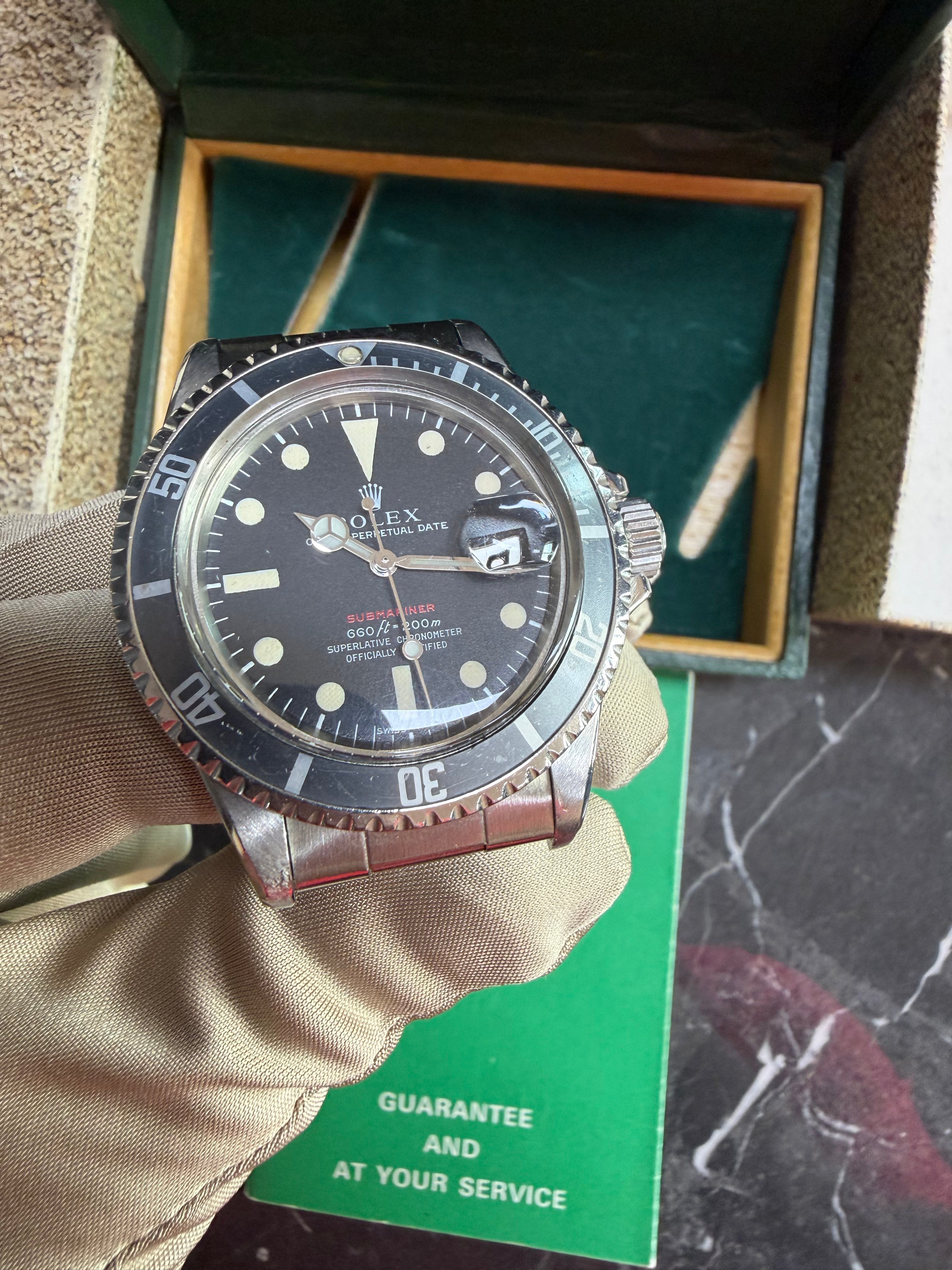 Rolex Submariner 1680 Red Writing