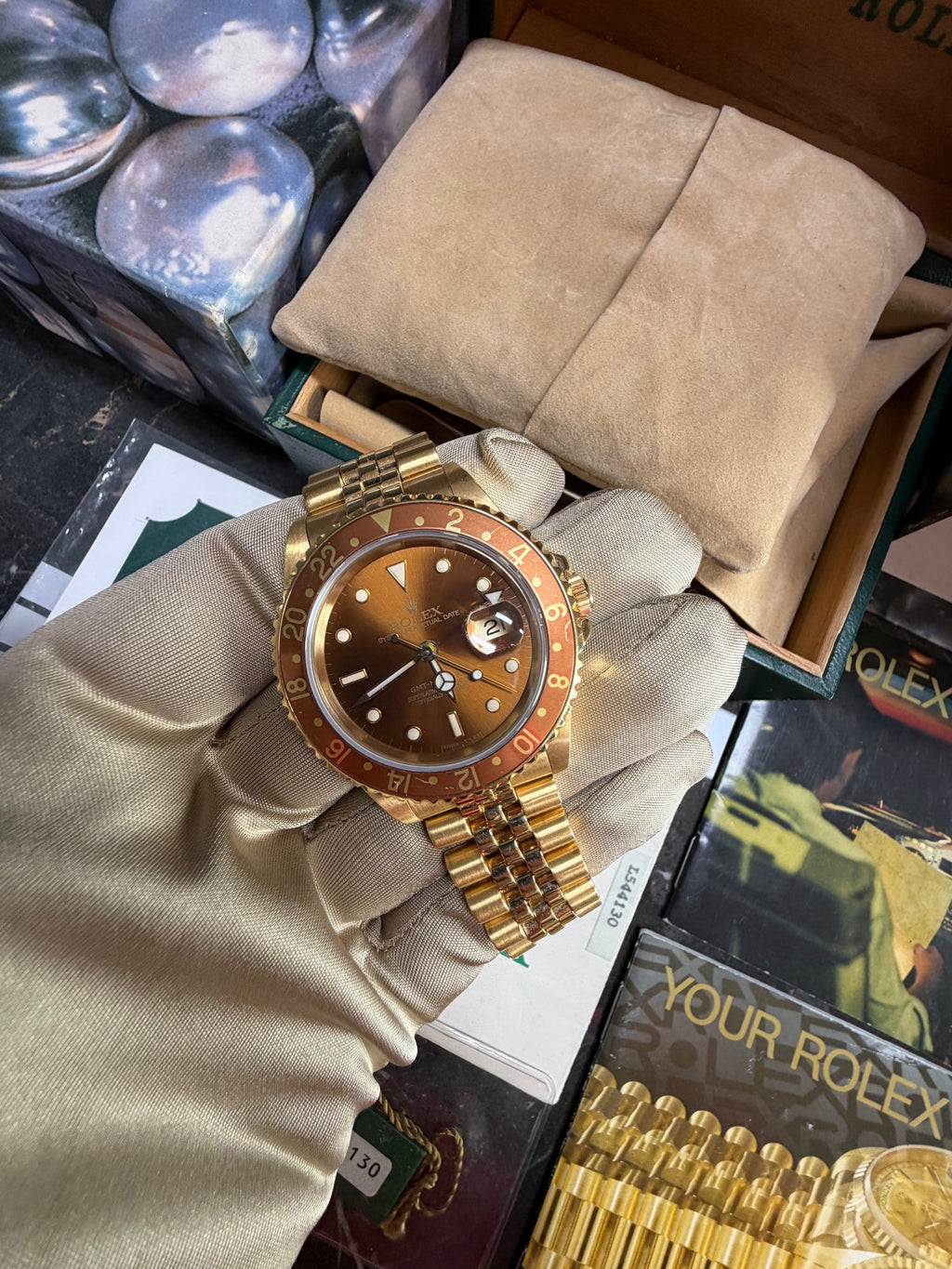 Rolex GMT Master II Rootbear 16718