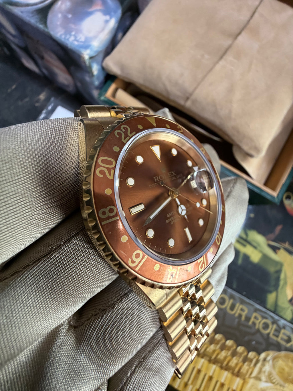 Rolex GMT Master II Rootbear 16718