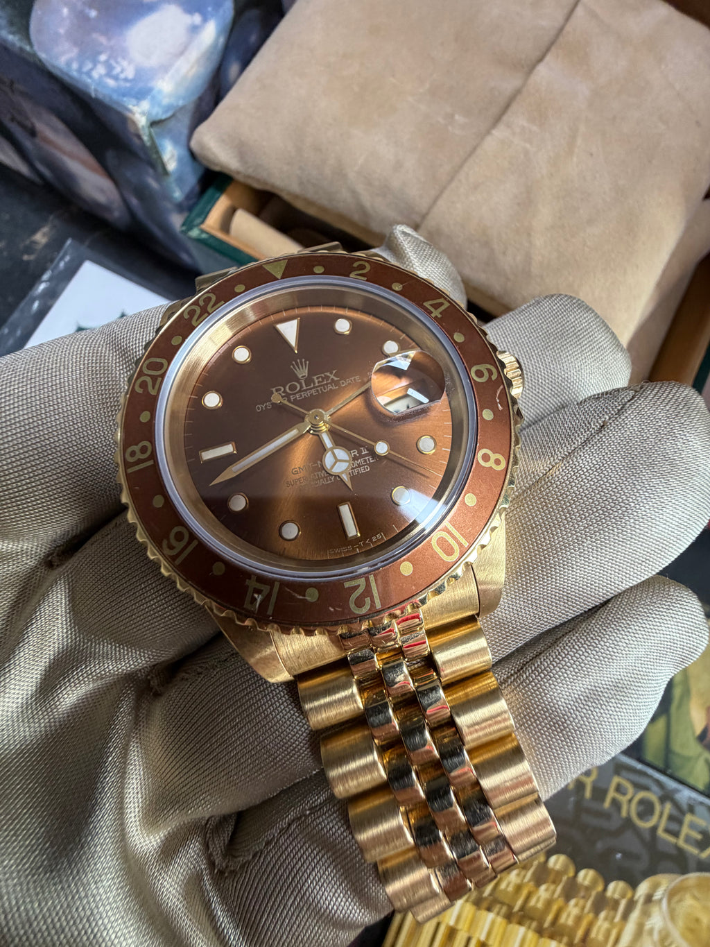 Rolex GMT Master II Rootbear 16718