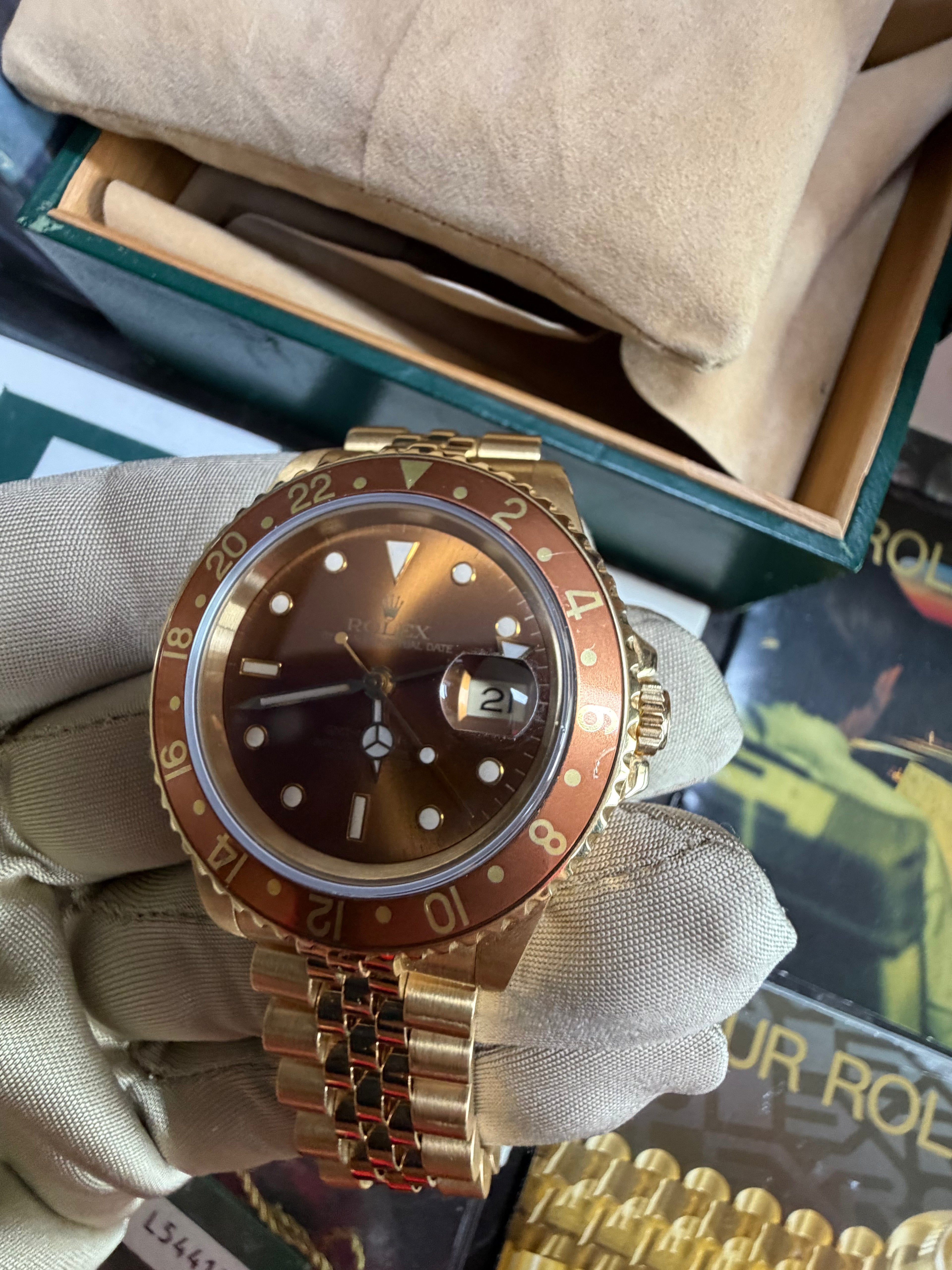 Rolex GMT Master II Rootbear 16718