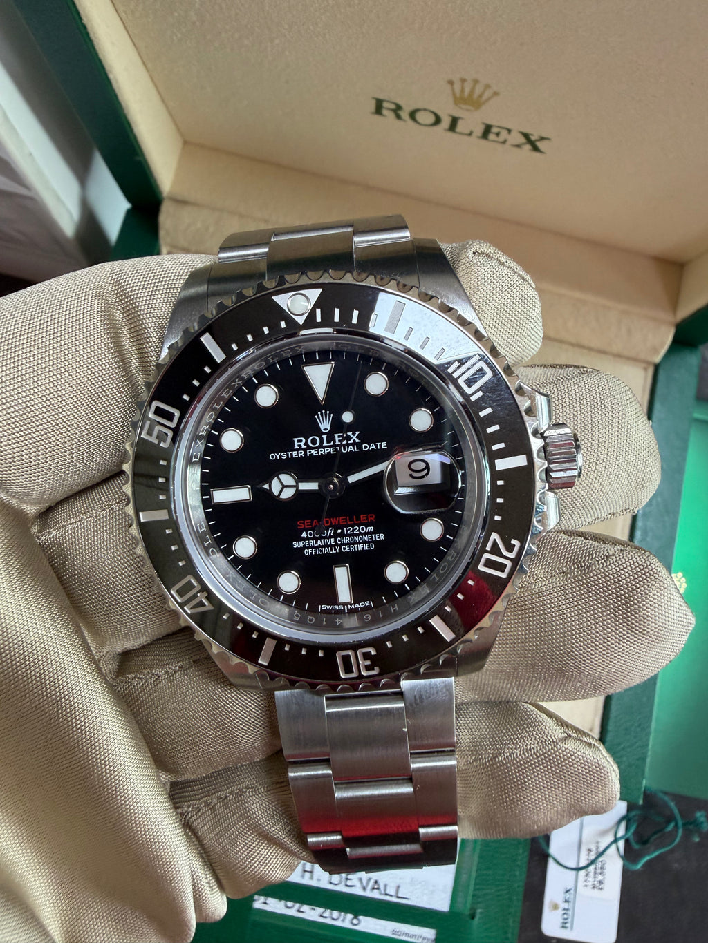Rolex Sea-Dweller MK1 126600 Full Stickers - Unworn