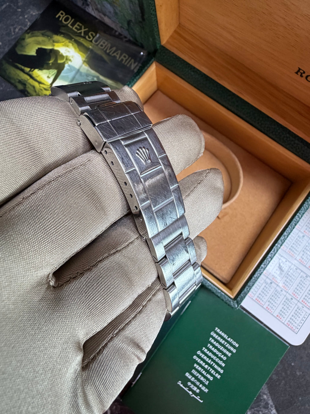 Rolex Submariner 16610LV Kermit Flat 4 - 2004