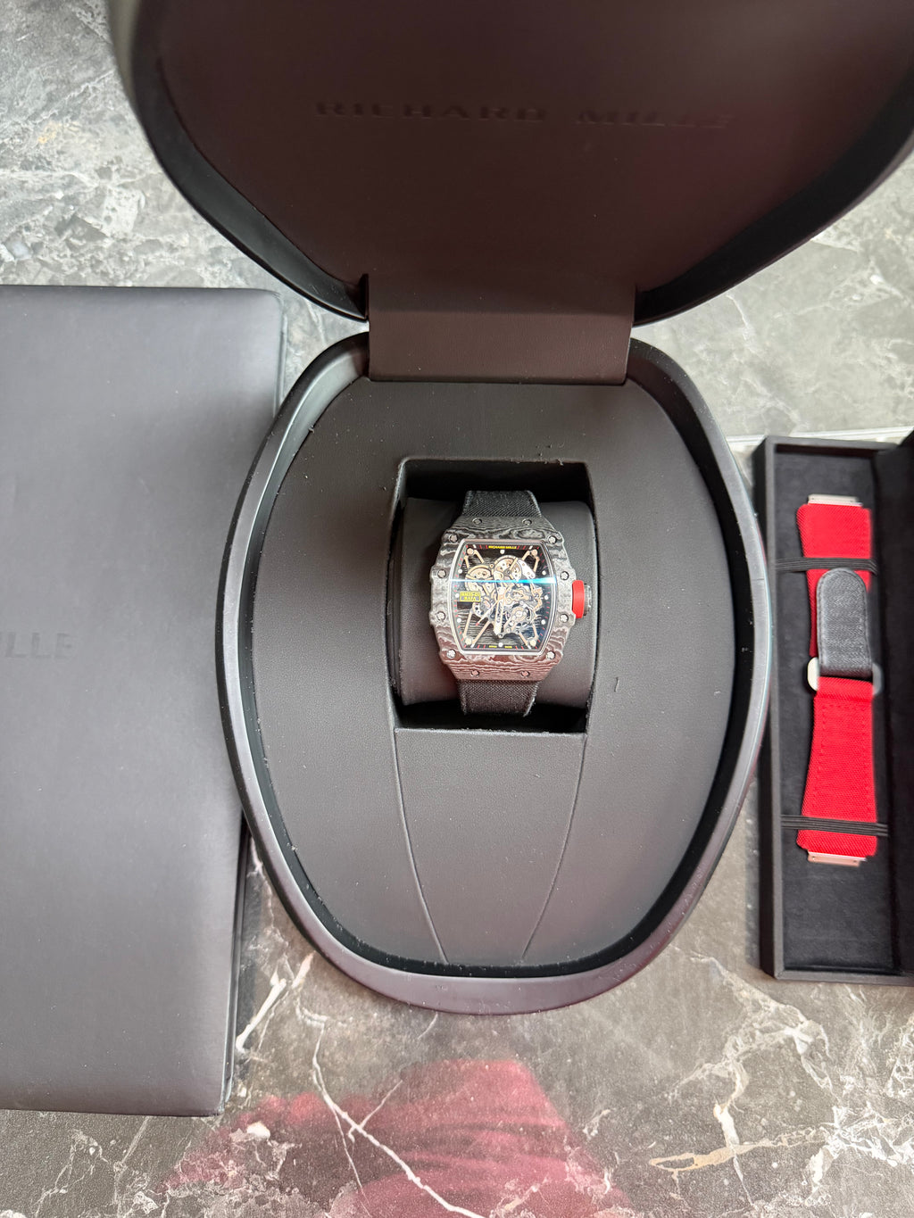 RICHARD MILLE ‘RAFAEL NADAL’ NTPT CARBON RM 35-01 CARBON FIBRE