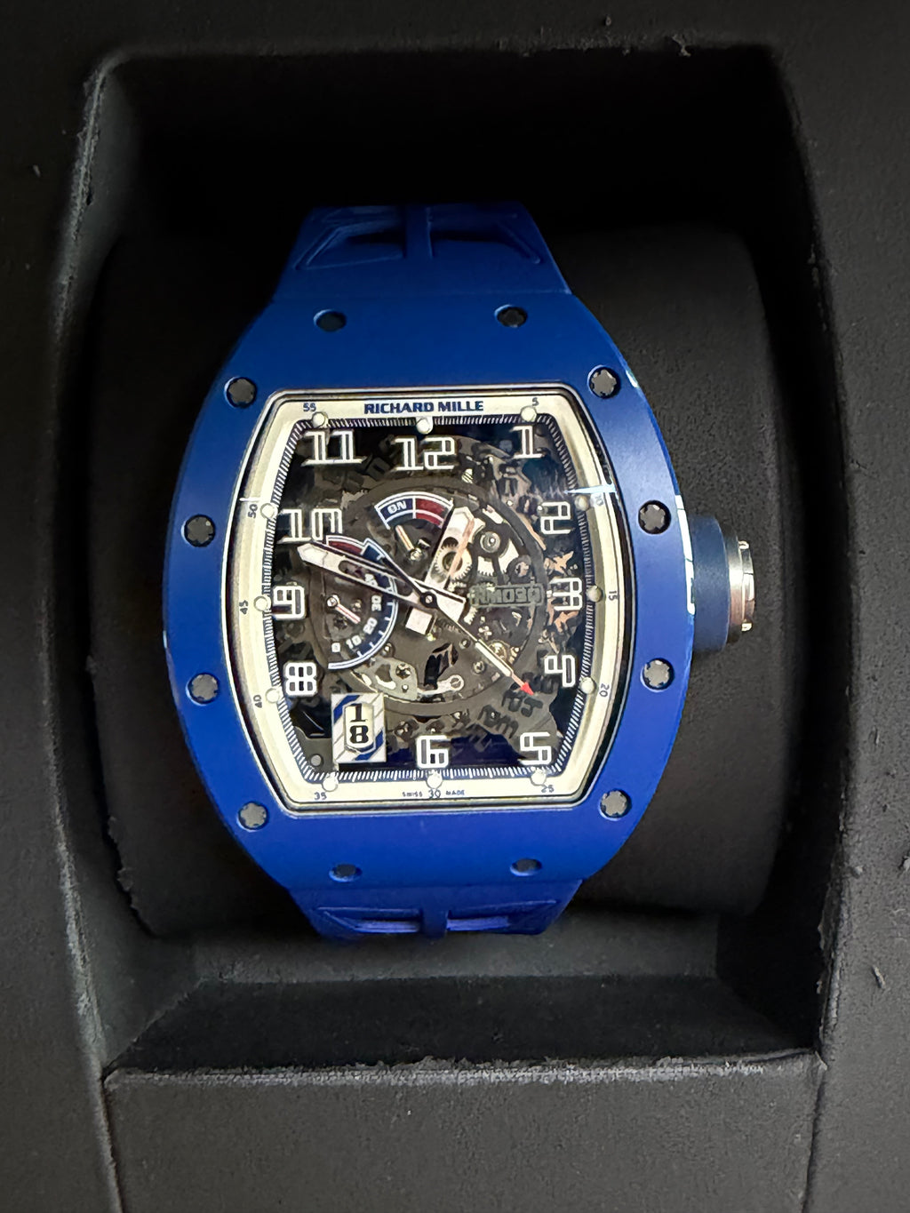 Richard Mille RM 030 Blue Ceramic Boutique Edition