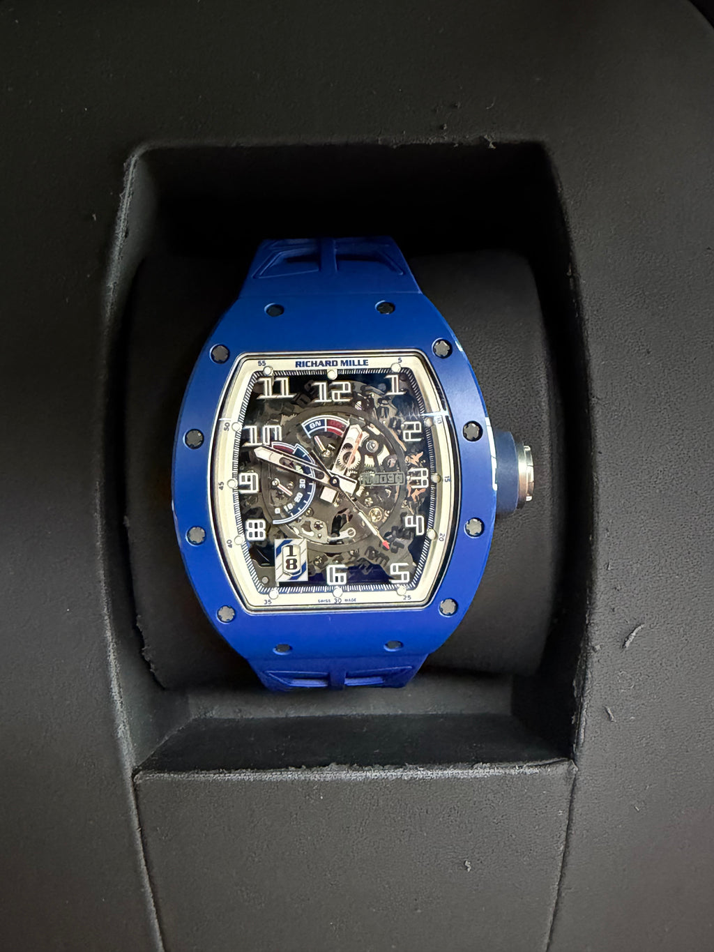 Richard Mille RM 030 Blue Ceramic Boutique Edition