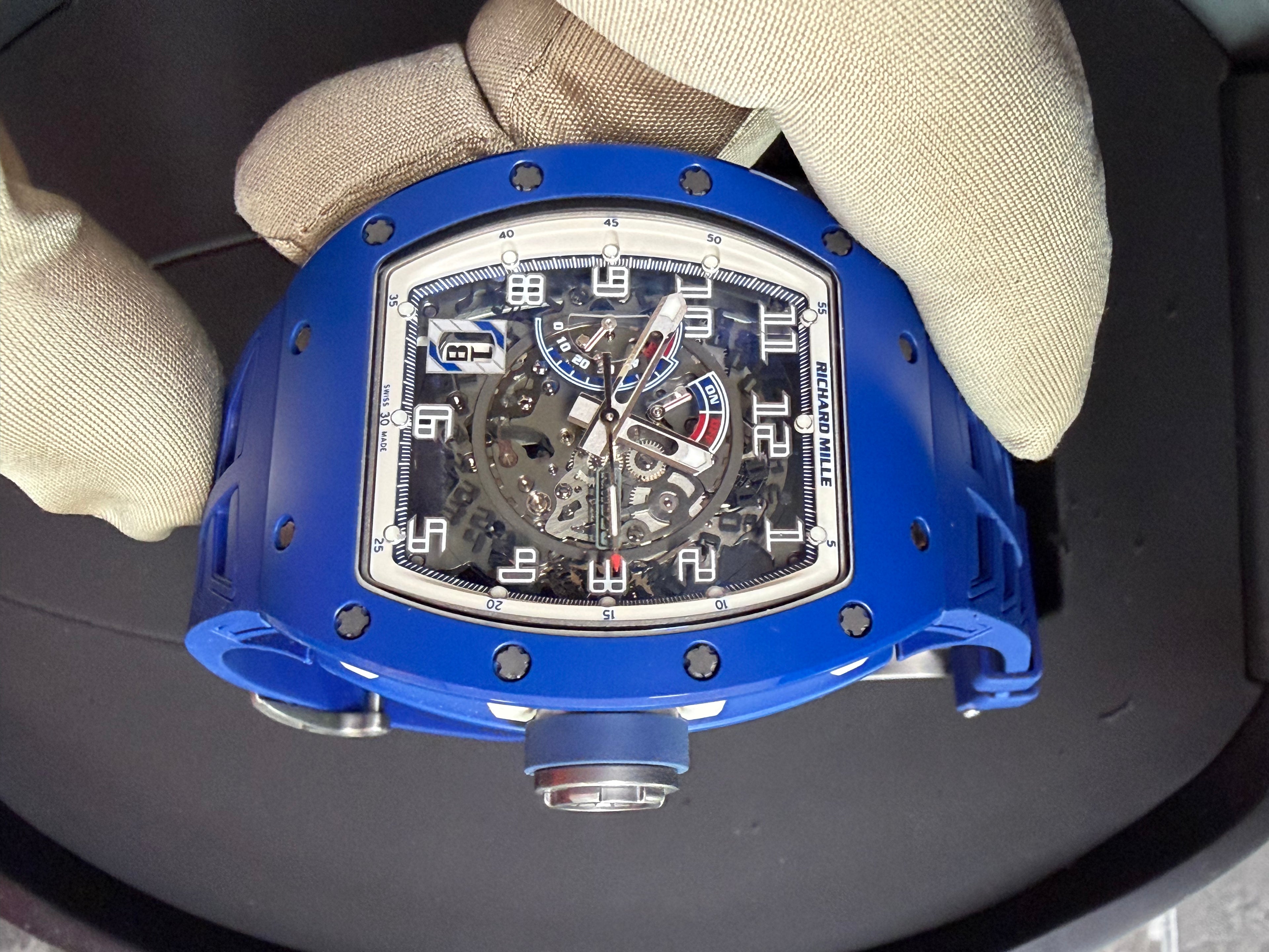 Richard Mille RM 030 Blue Ceramic Boutique Edition