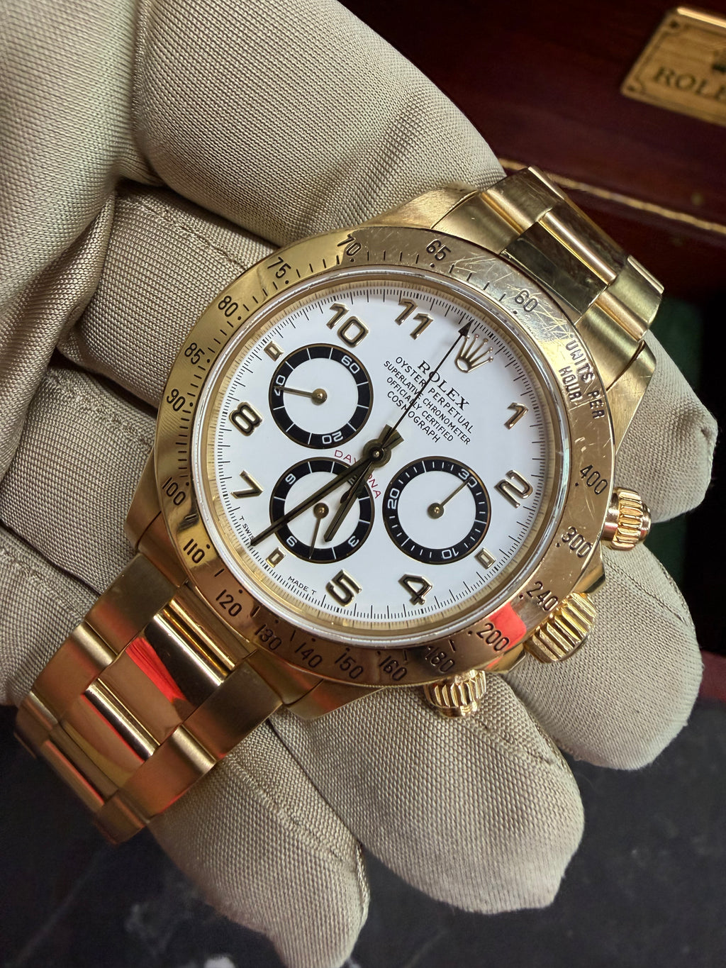 Rolex Daytona 16528 Zenith Racing Dial
