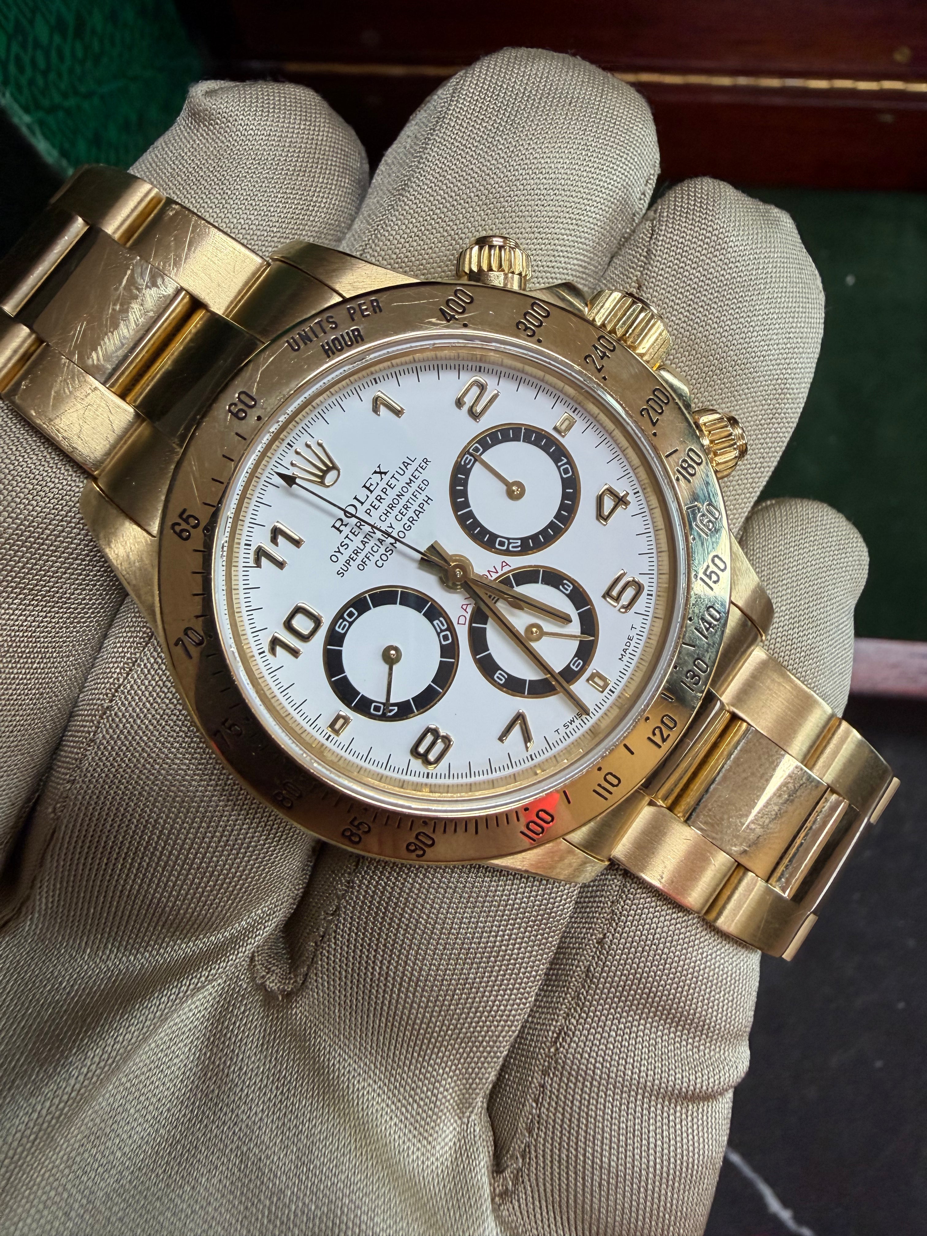 Rolex Daytona 16528 Zenith Racing Dial