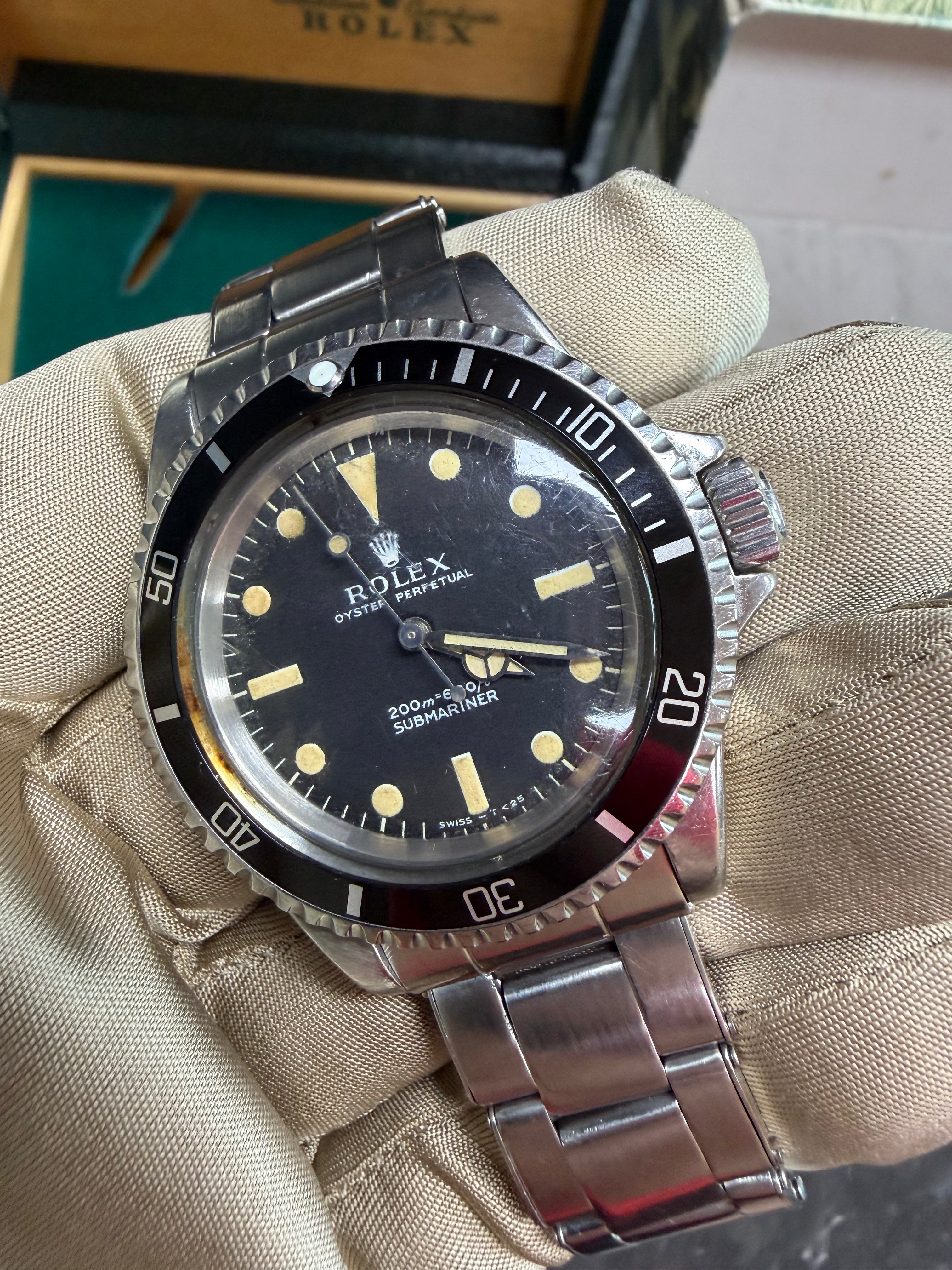 Rolex Submariner 5513 Meters First