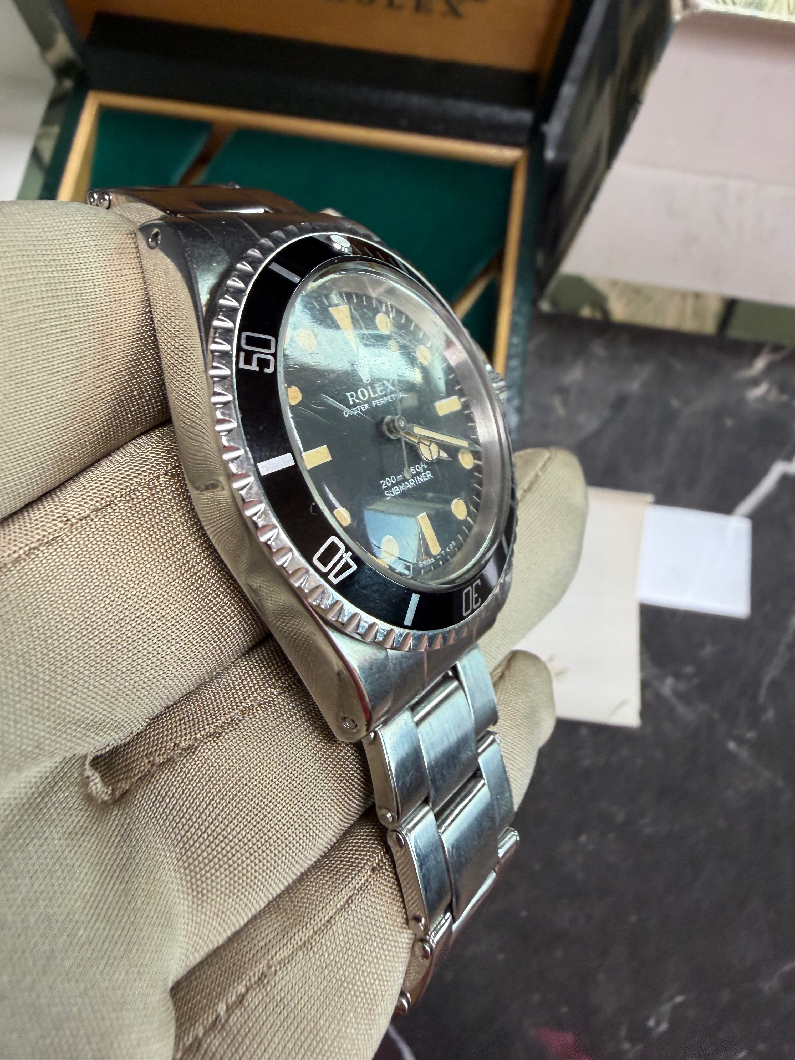 Rolex Submariner 5513 Meters First