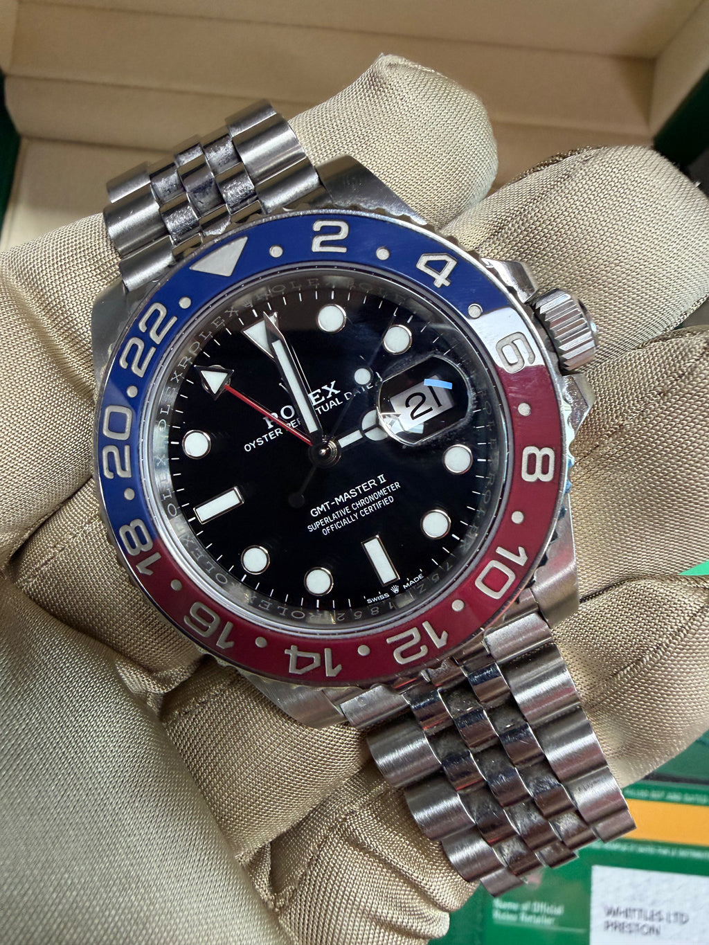 Rolex 126710BLRO GMT Master Pepsi 2018 MK1