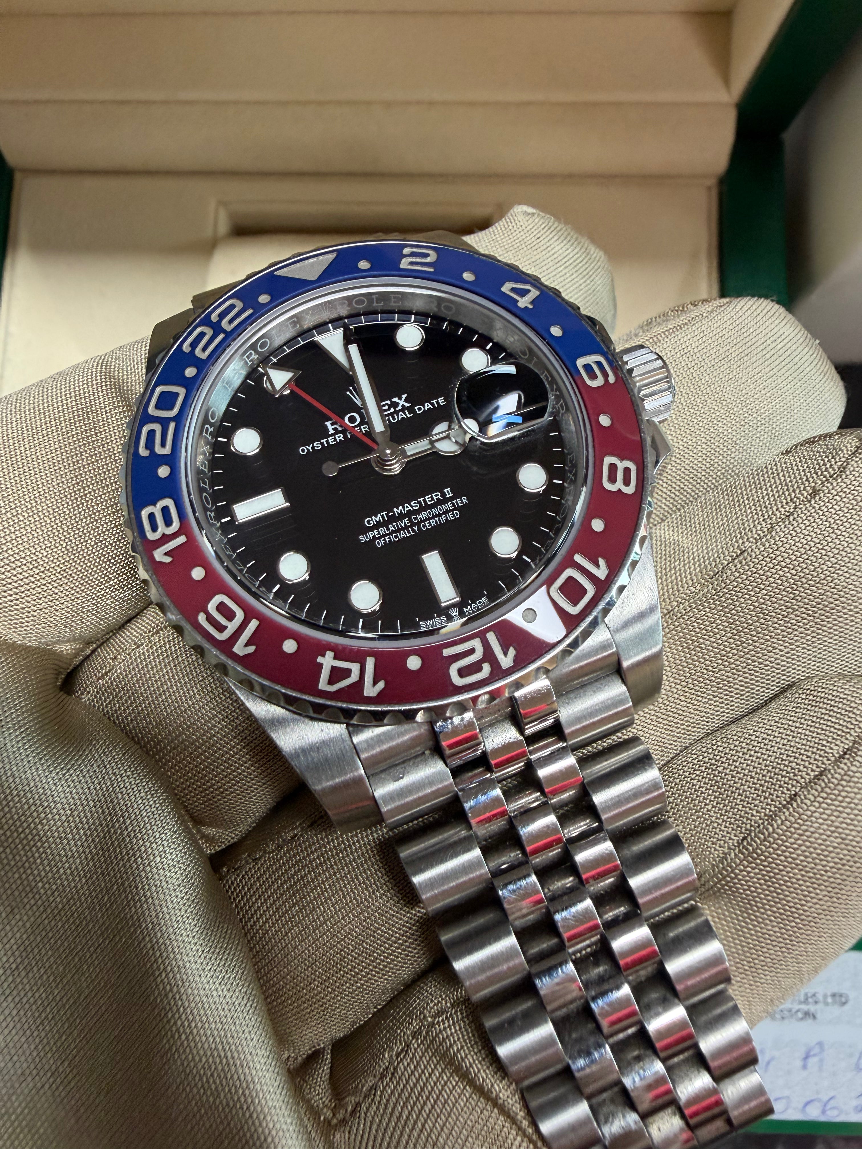 Rolex 126710BLRO GMT Master Pepsi 2018 MK1