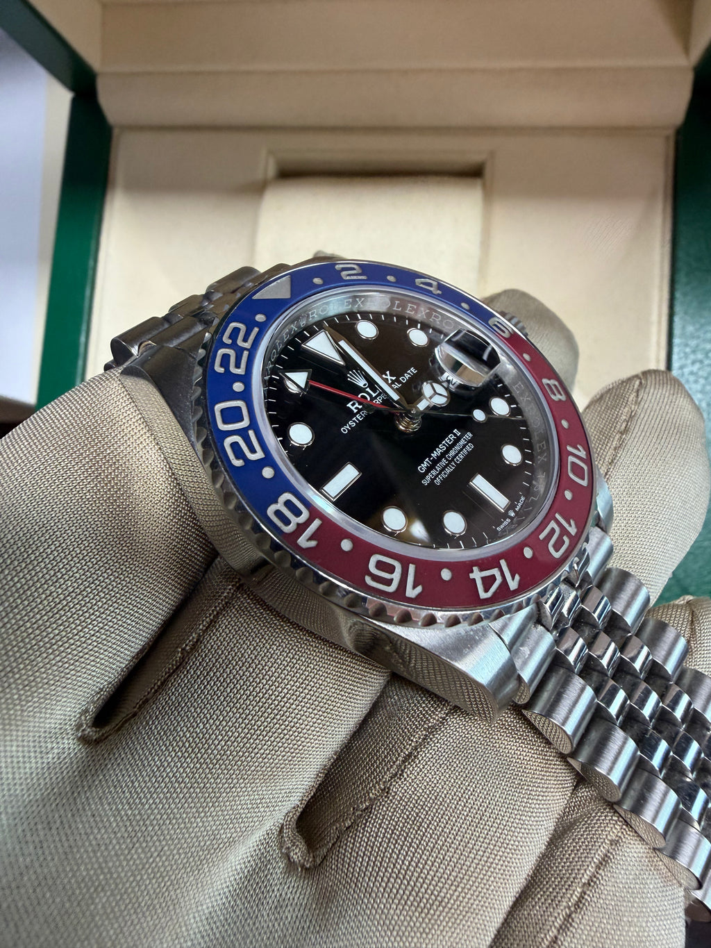 Rolex 126710BLRO GMT Master Pepsi 2018 MK1