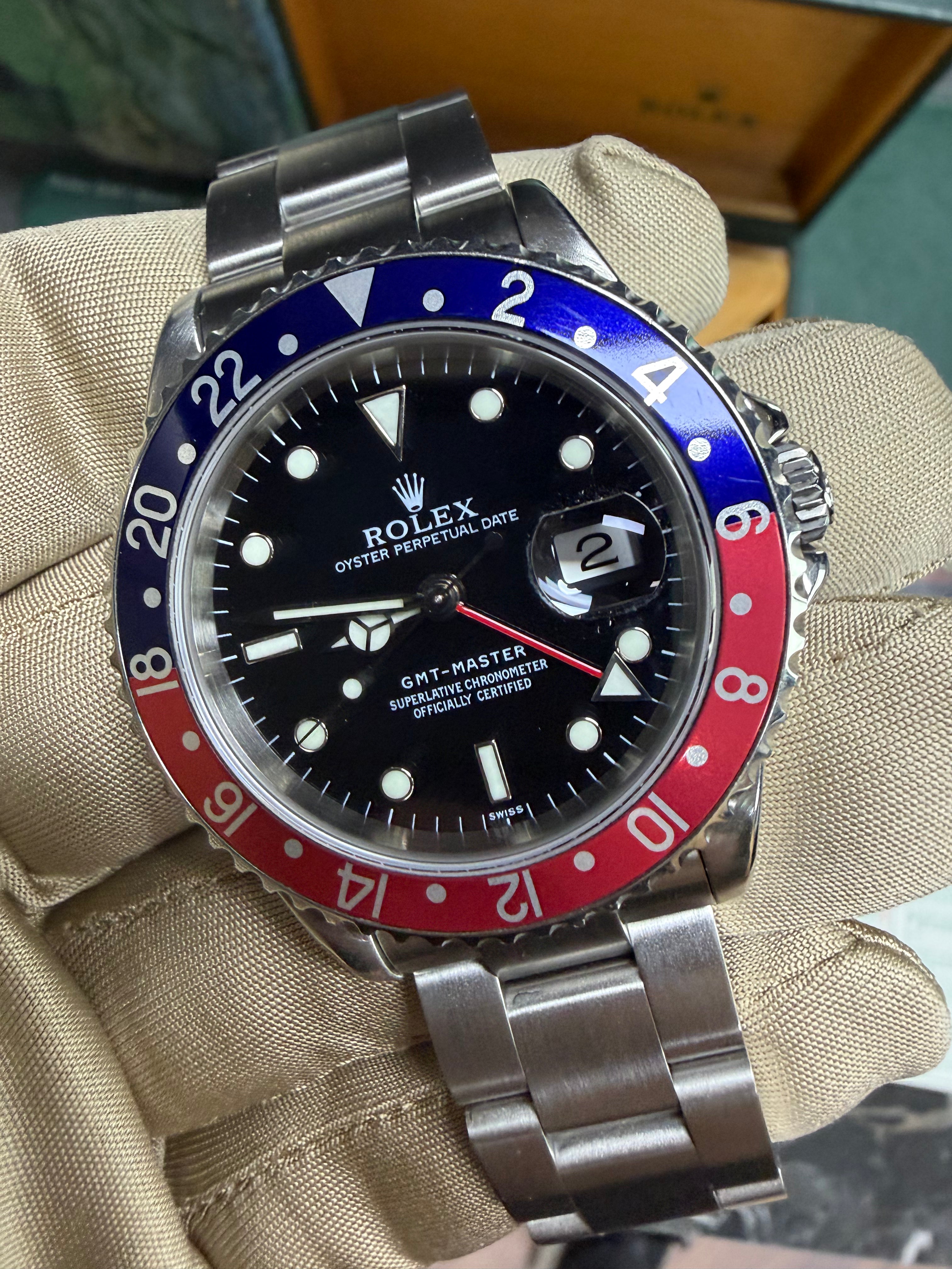 Rolex GMT Master II 16700 Pepsi Box & Paperwork