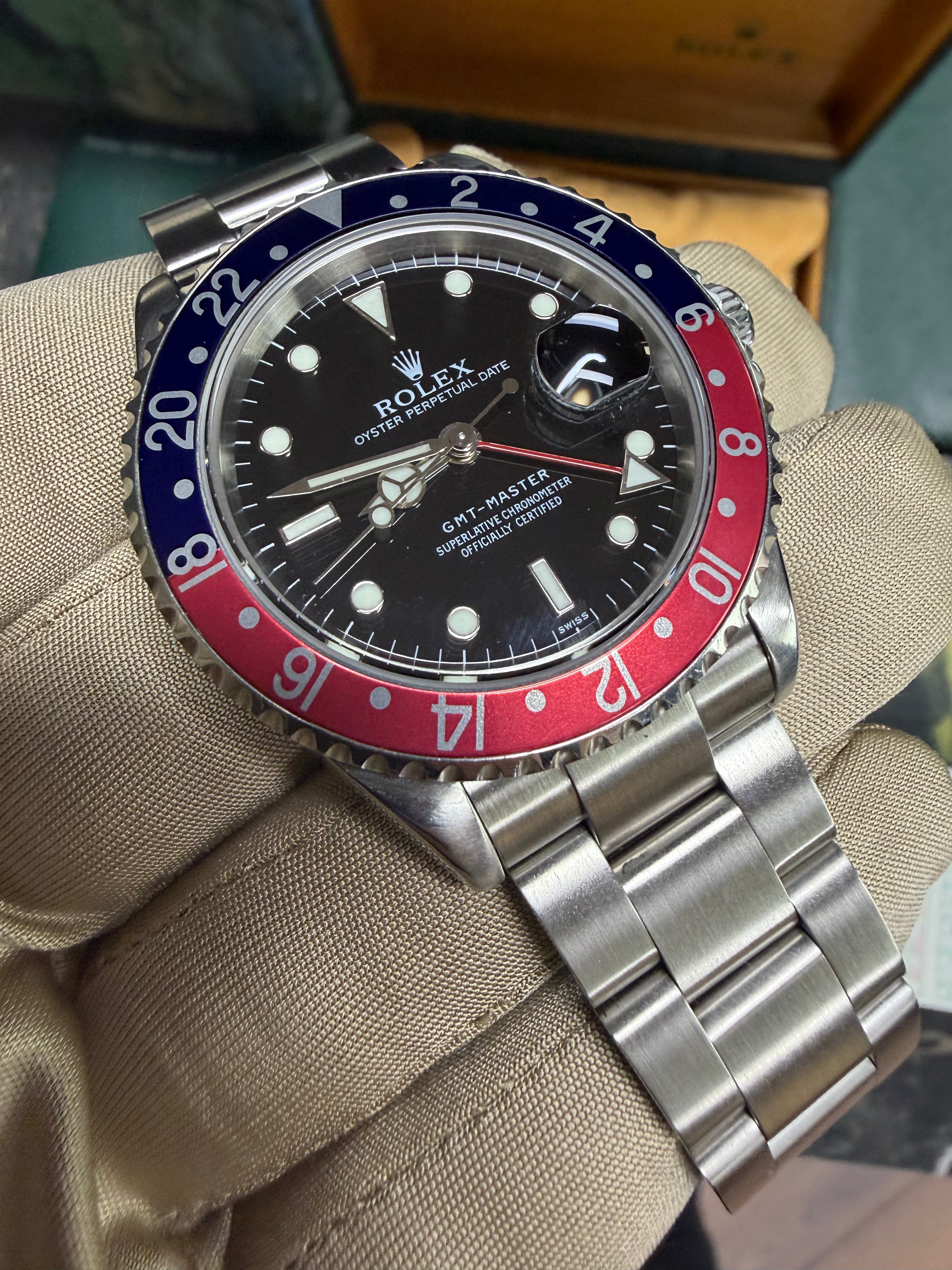 Rolex GMT Master II 16700 Pepsi Box & Paperwork