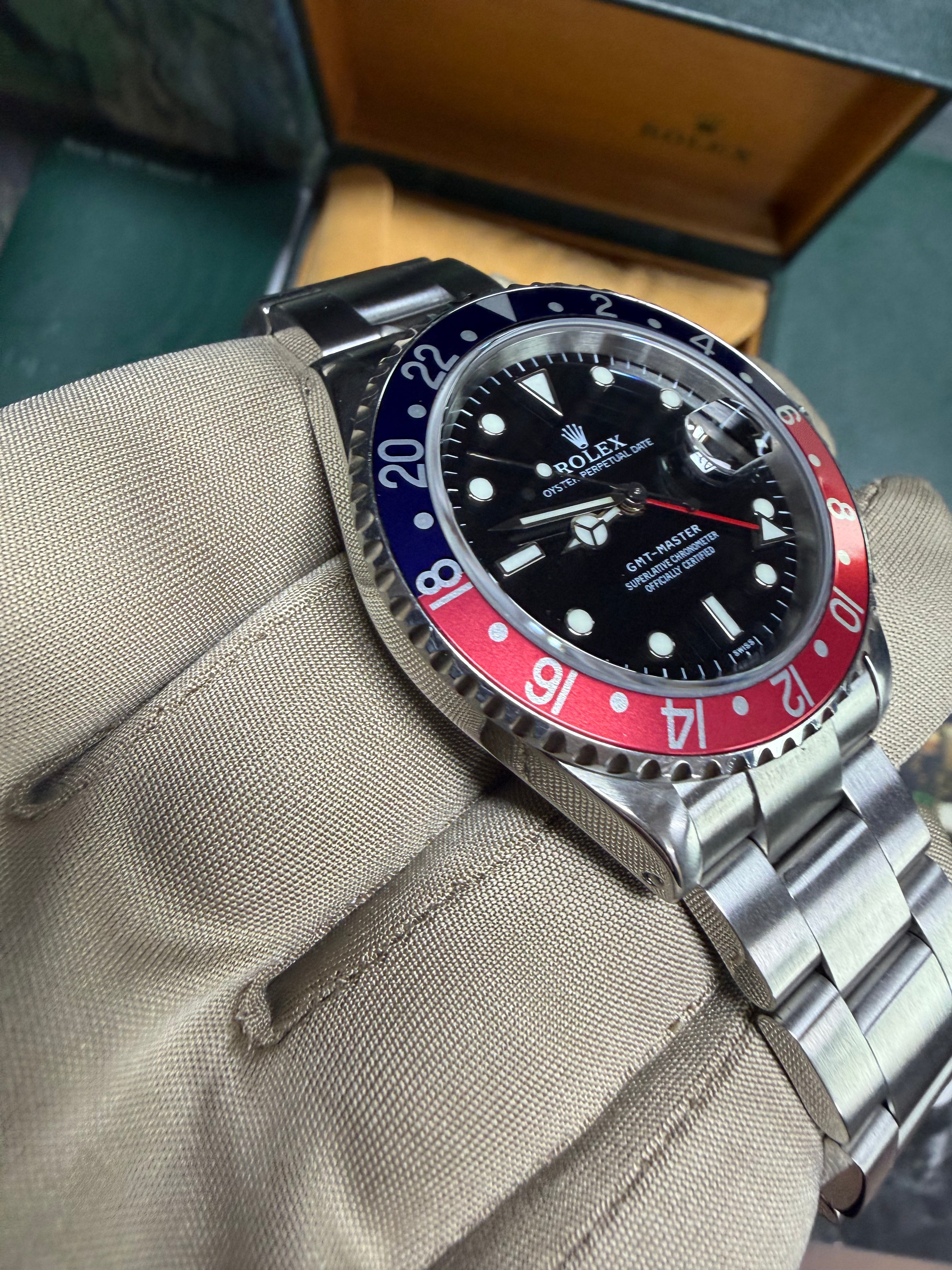 Rolex GMT Master II 16700 Pepsi Box & Paperwork