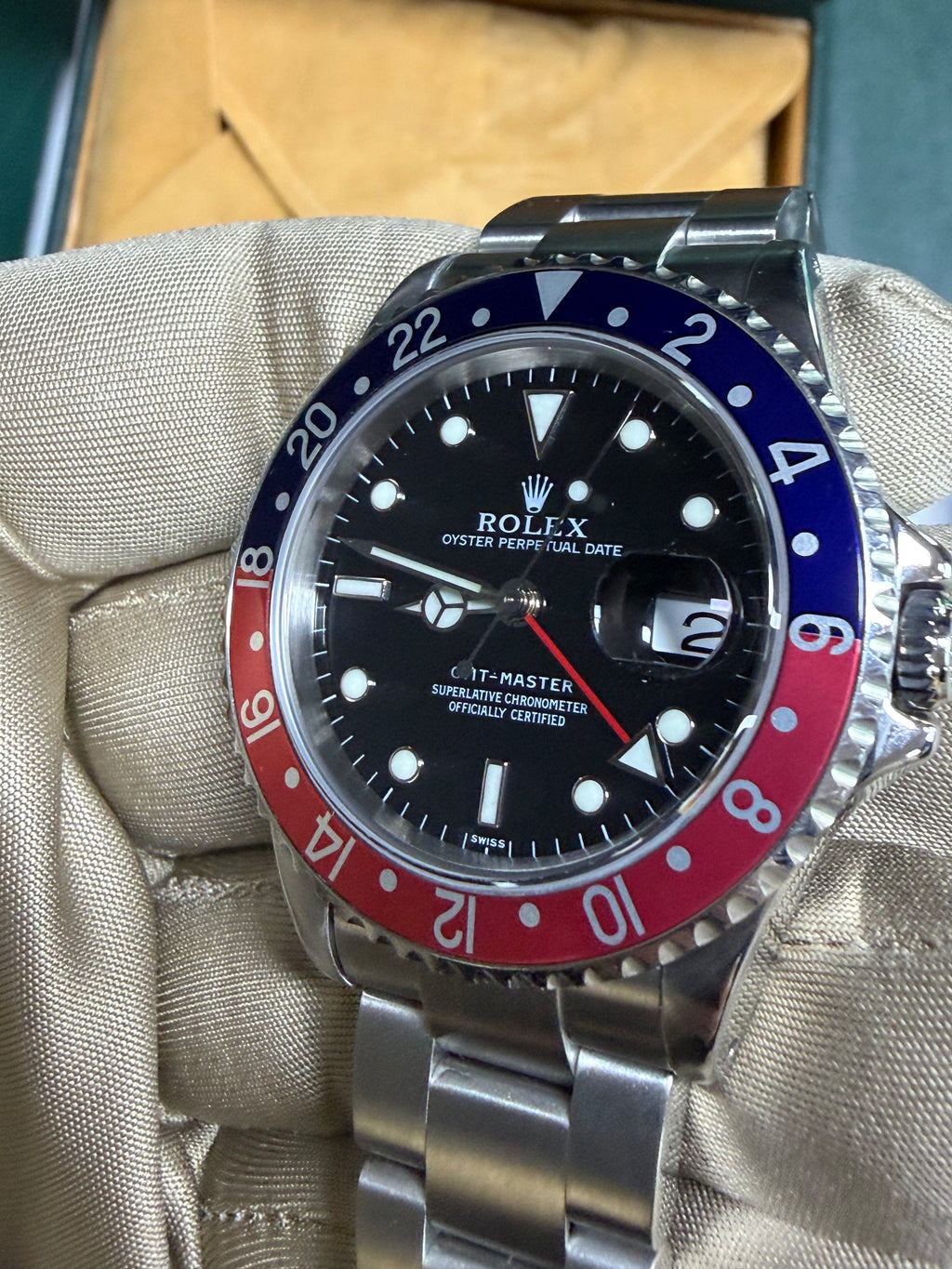 Rolex GMT Master II 16700 Pepsi Box & Paperwork