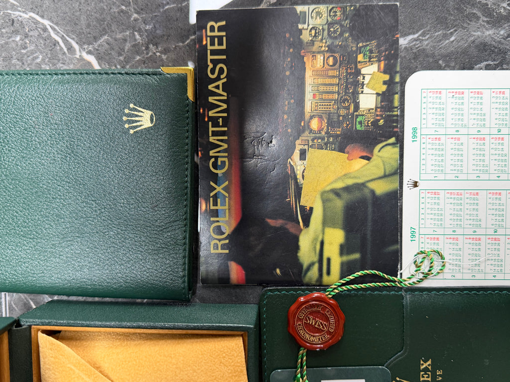 Rolex GMT Master II 16700 Pepsi Box & Paperwork