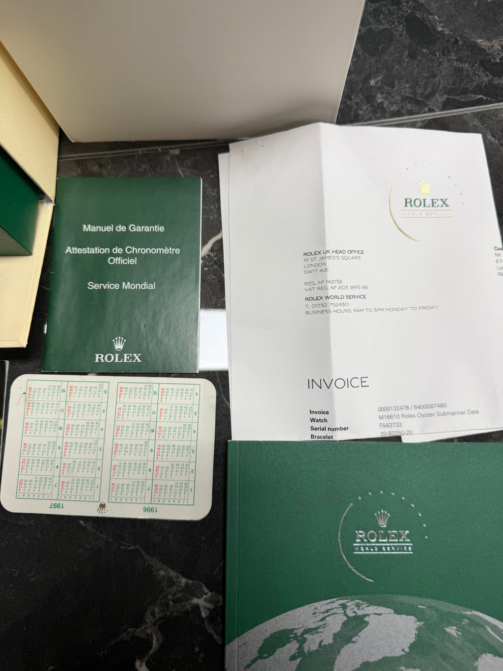 Rolex Submariner 16610 2005