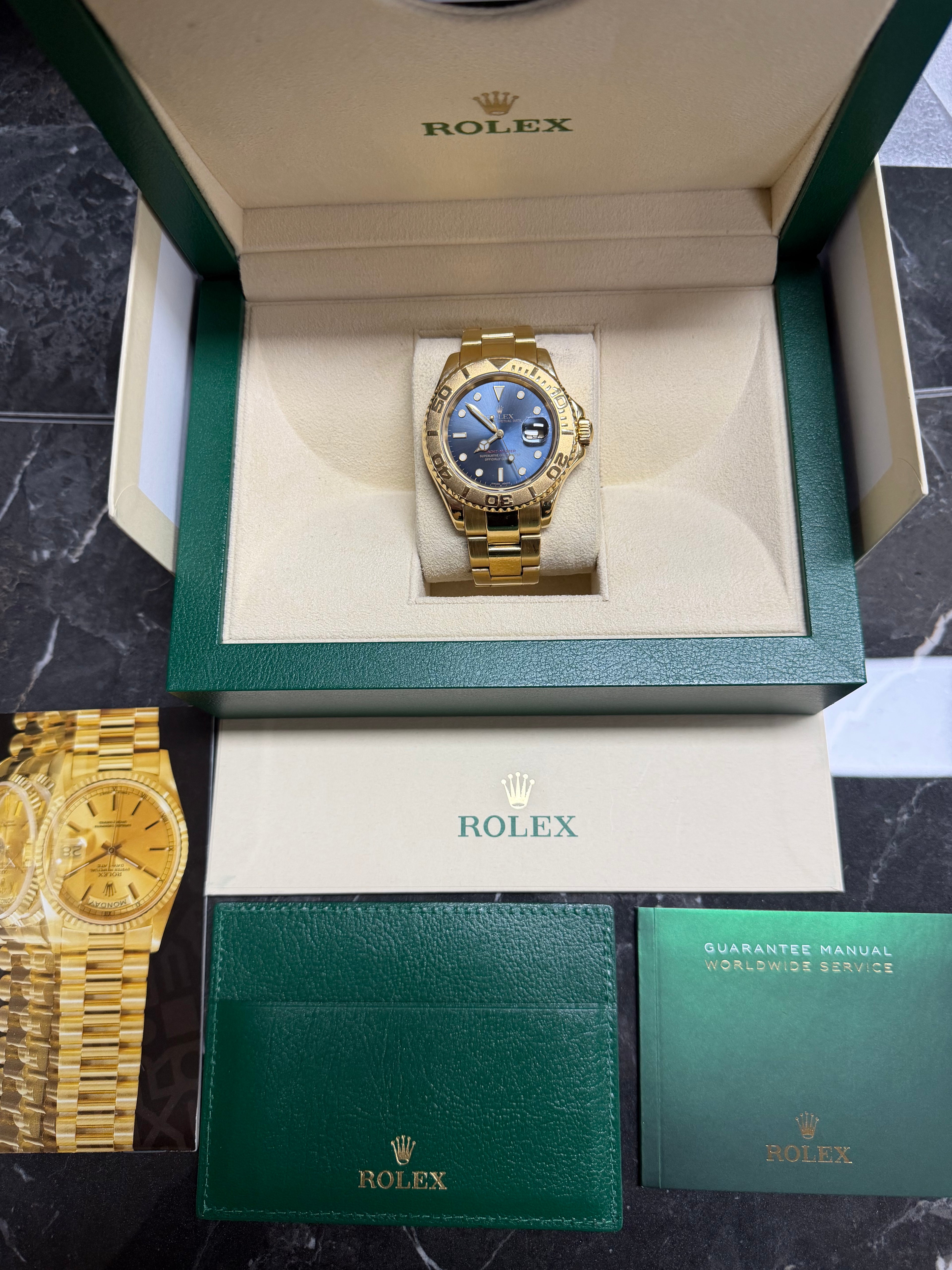 Rolex Yacht-Master 16628 Blue Dial