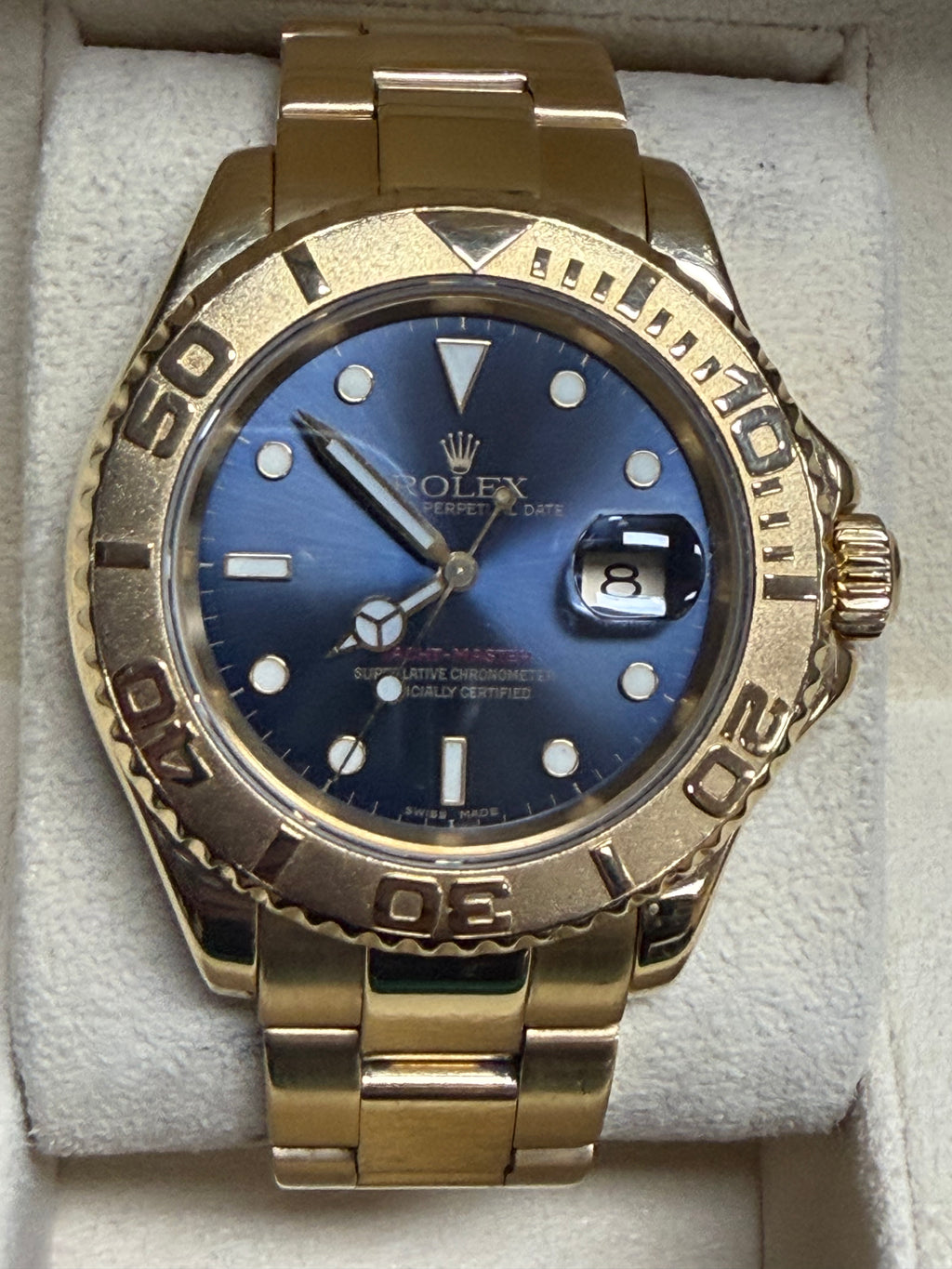 Rolex Yacht-Master 16628 Blue Dial
