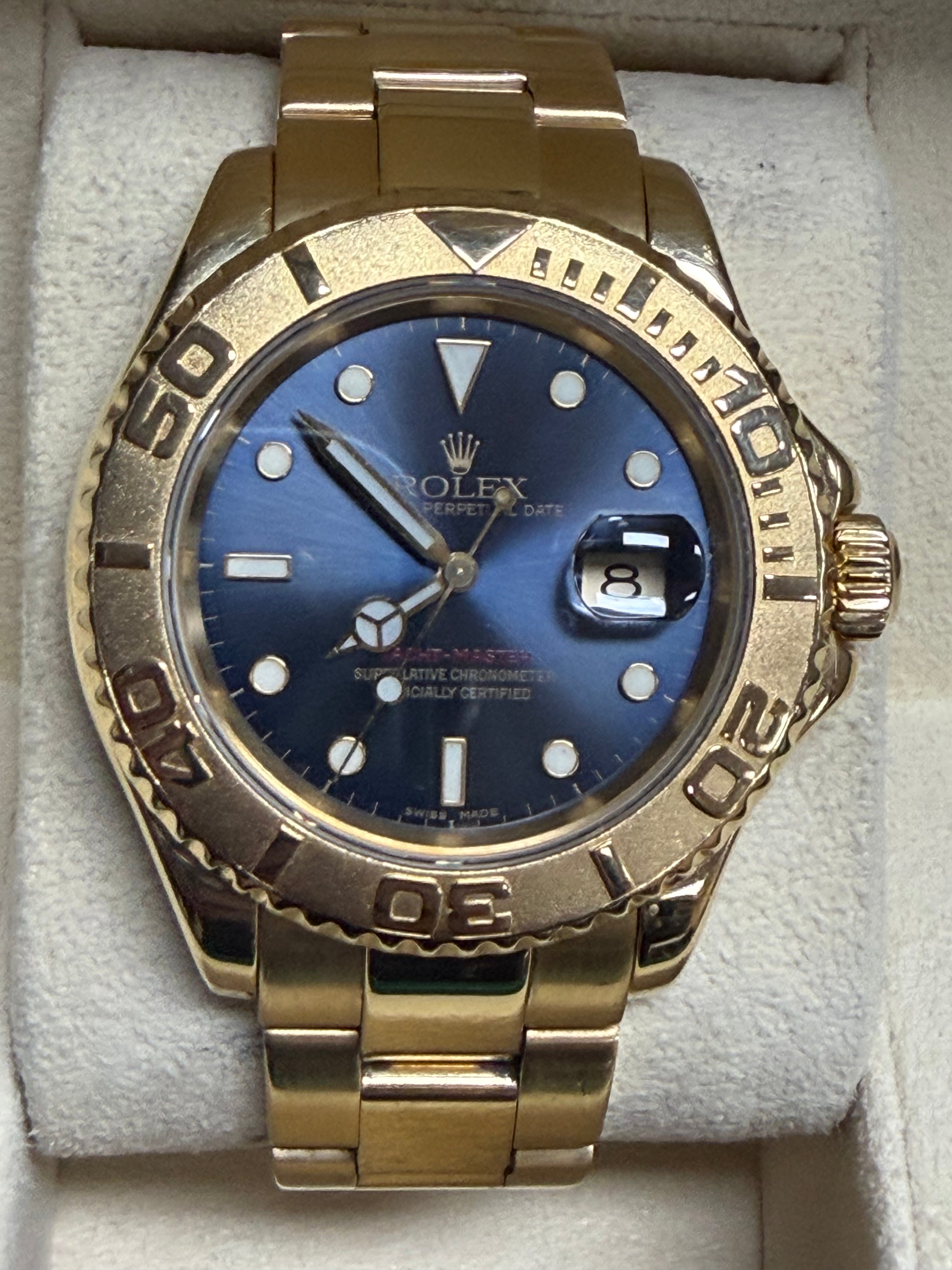 Rolex Yacht-Master 16628 Blue Dial
