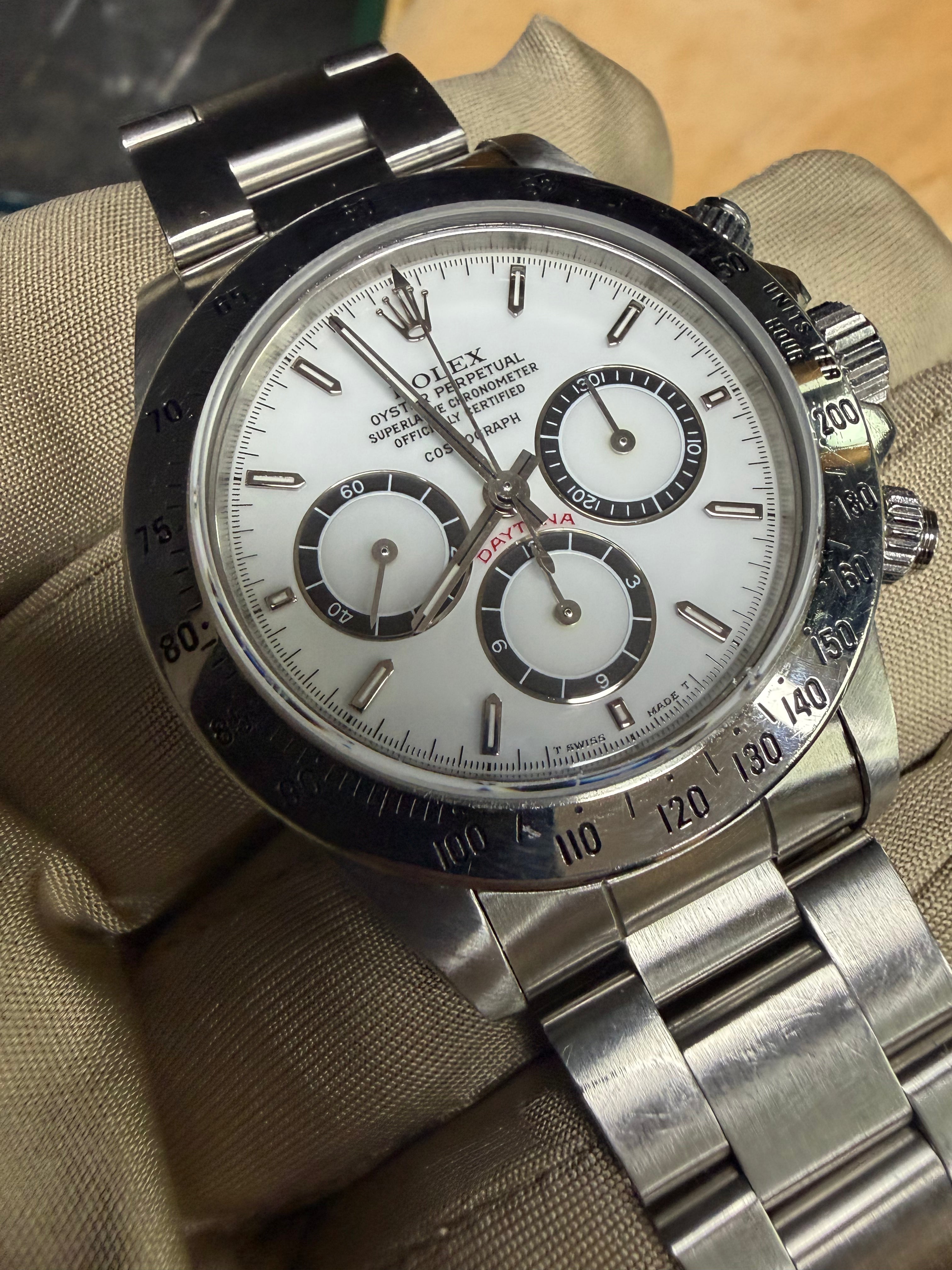 Rolex 16520 Zenith Porcelain Dial Full Set