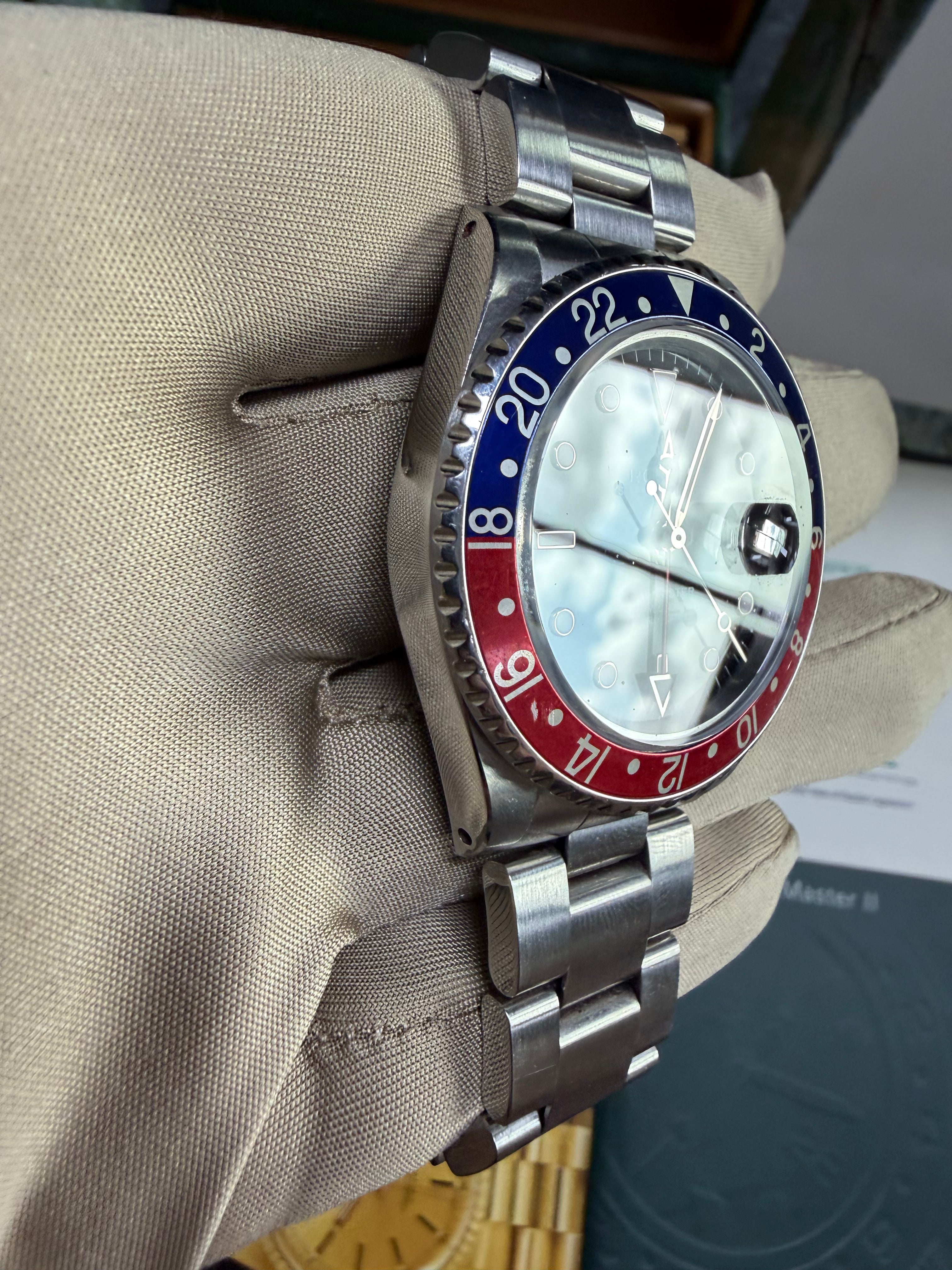 Rolex Pepsi 16700 GMT Master II - Full Set