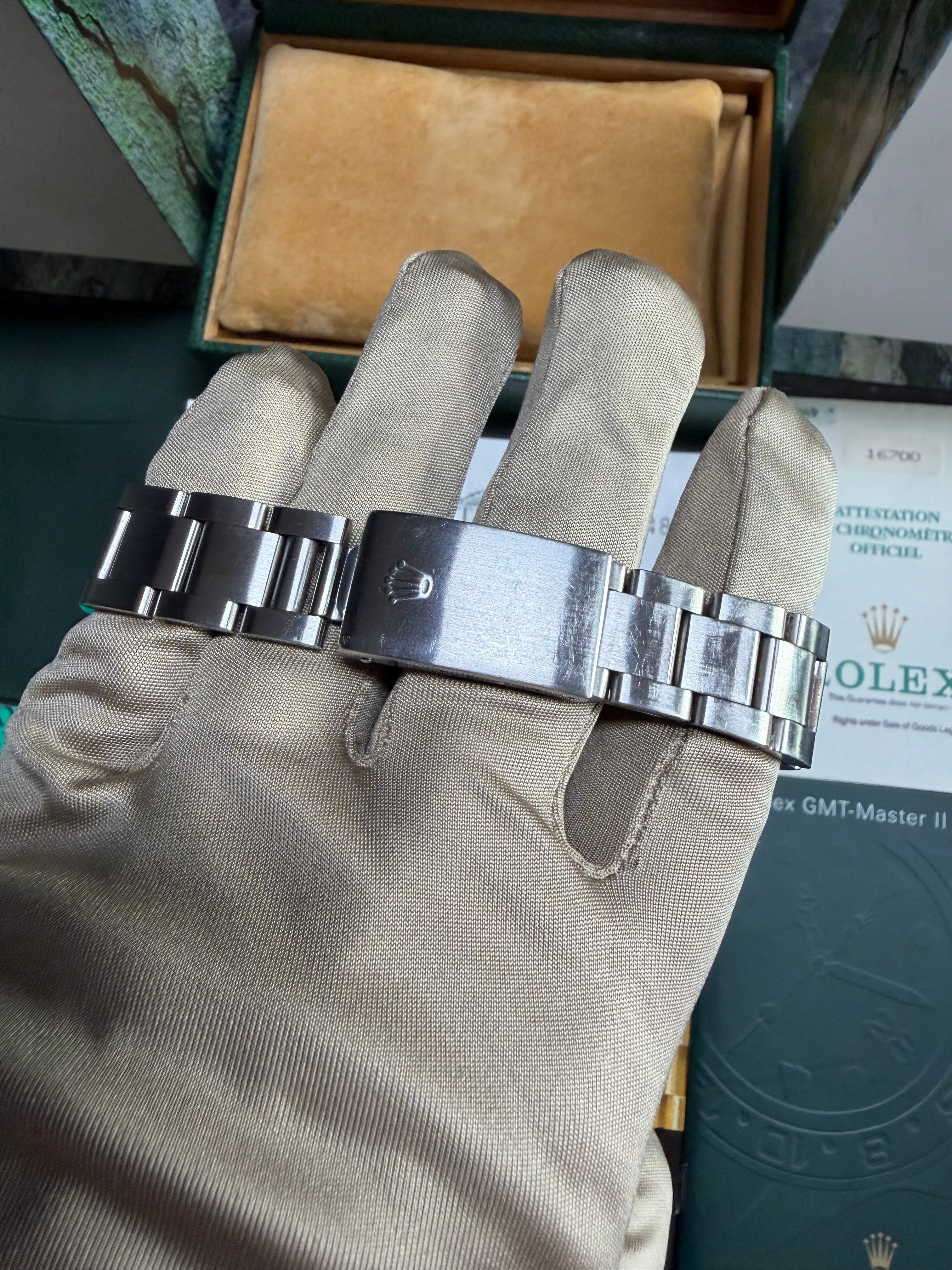 Rolex Pepsi 16700 GMT Master II - Full Set