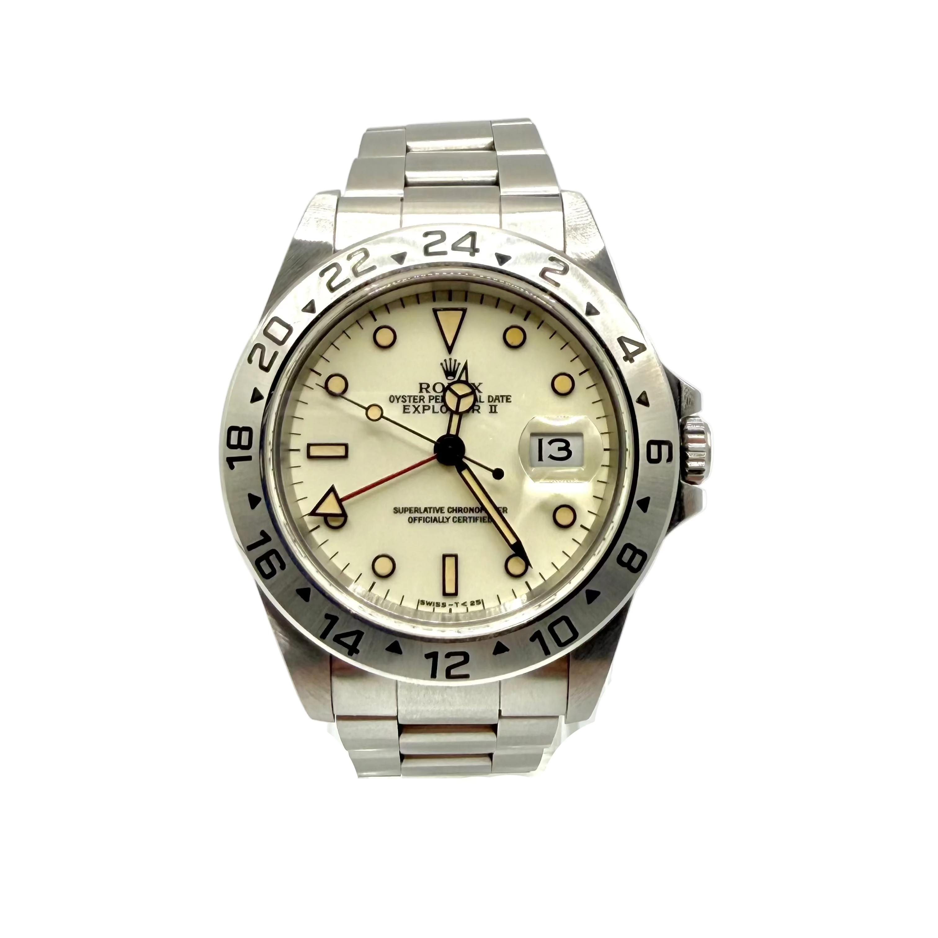 Rolex Explorer II 16750 "Panna Dial" Full Set