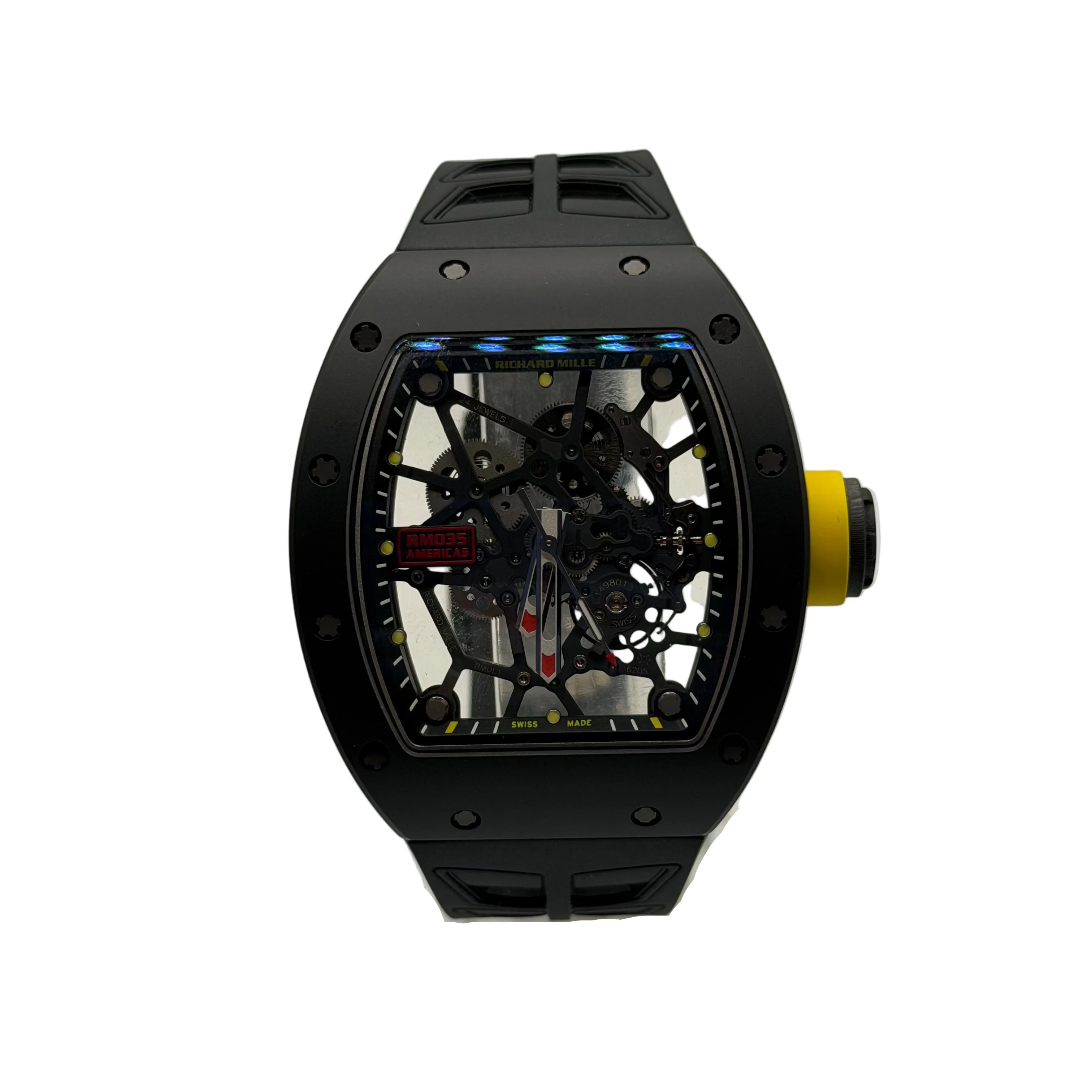 Richard Mille RM 035 "Americas Edition" Black TZP Skeleton